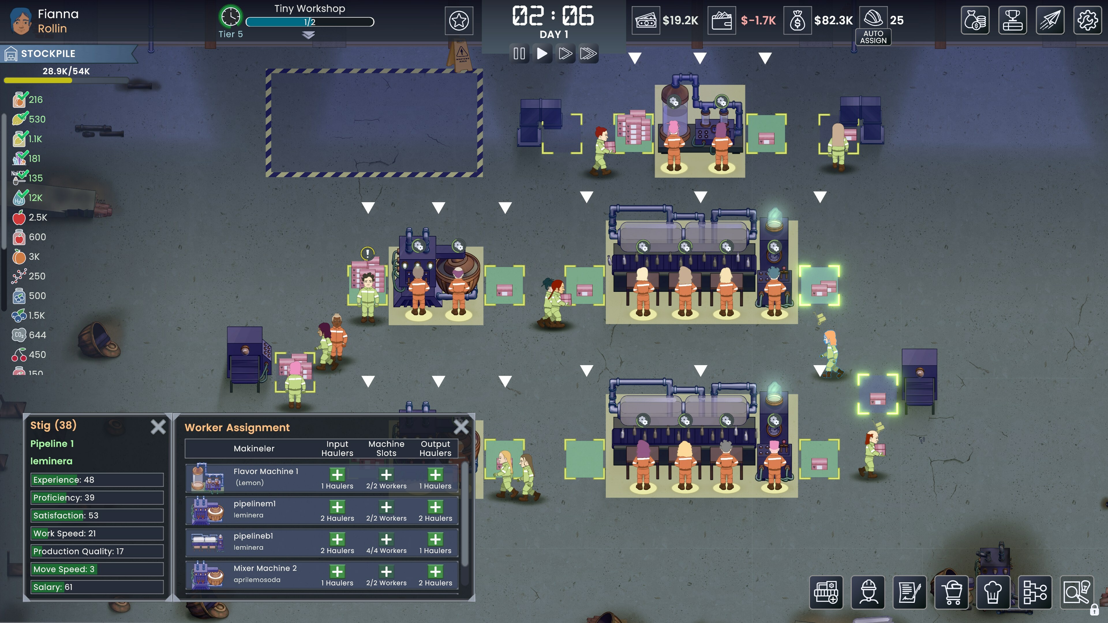 Fizz Flow: Factory Management screenshot 8