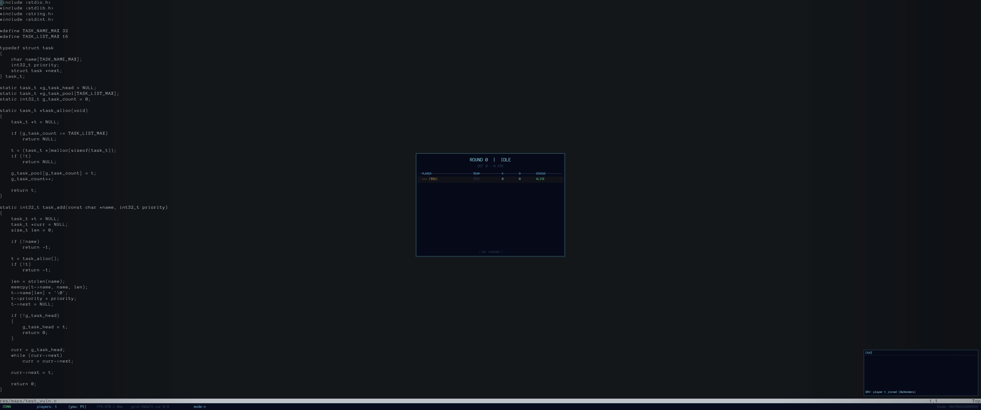 Terminal Insanity: CodeJacker screenshot 2