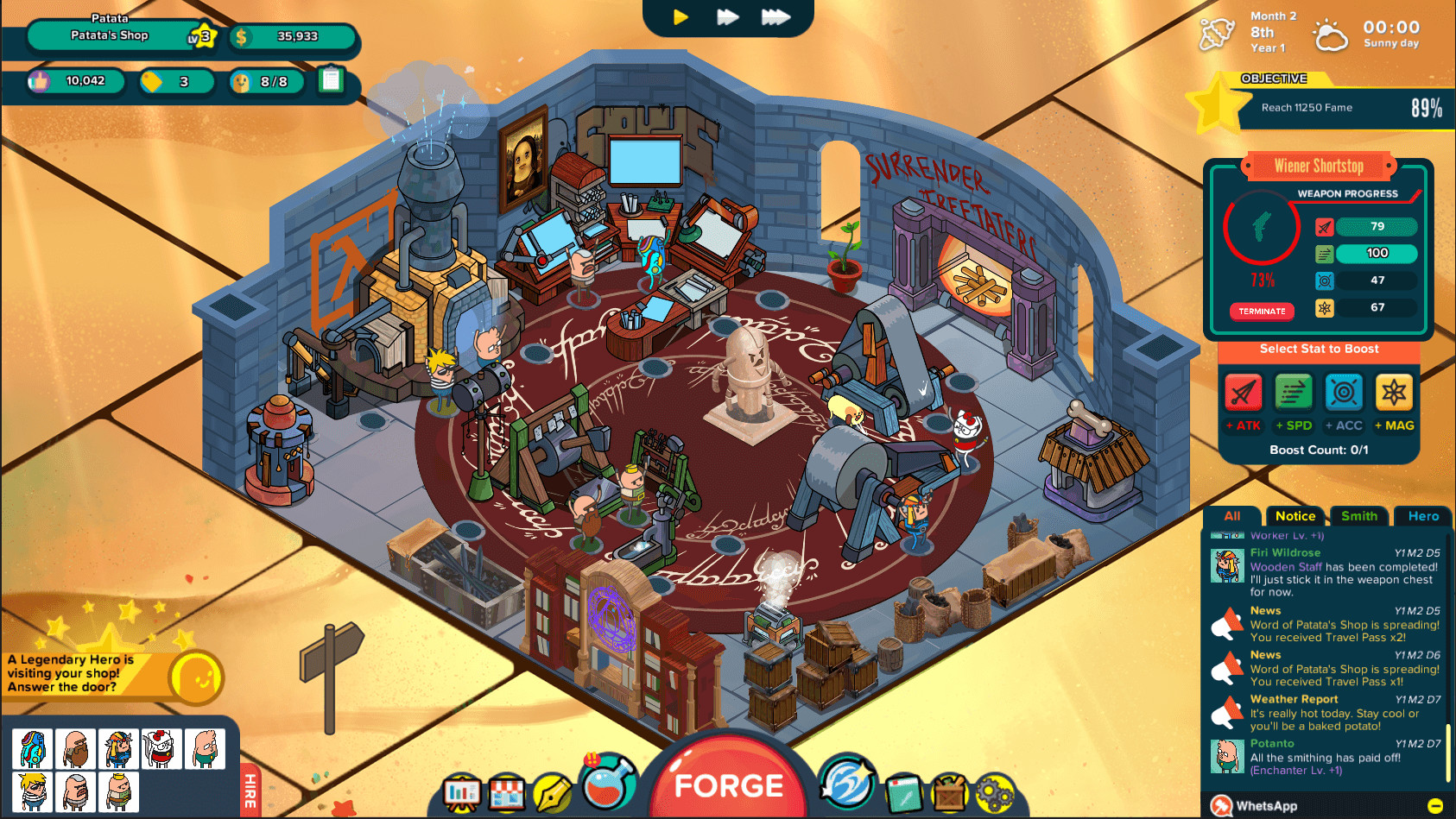 Holy Potatoes! A Weapon Shop?! screenshot 3