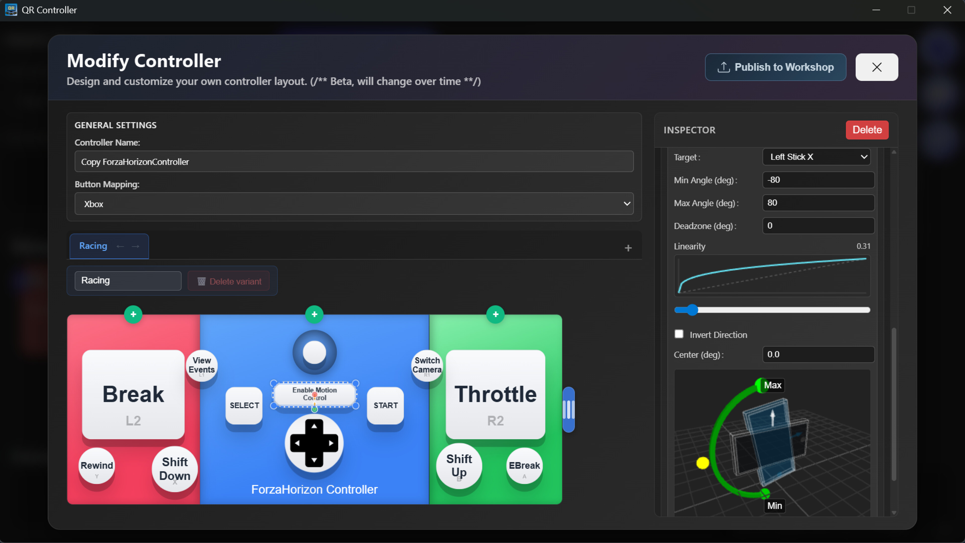 QR Controller screenshot 2