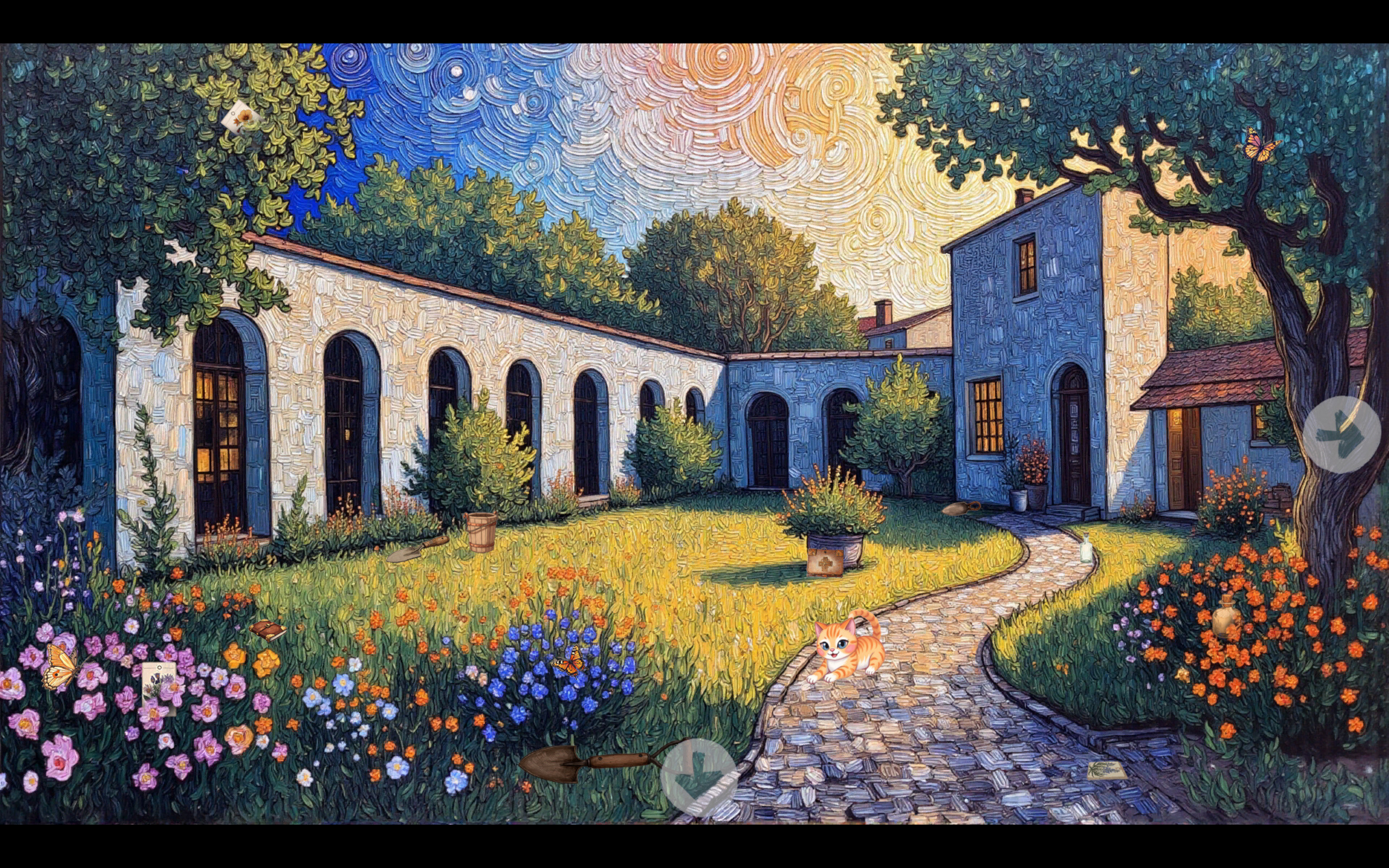 Meow Time Machine: VAN GOGH screenshot 5