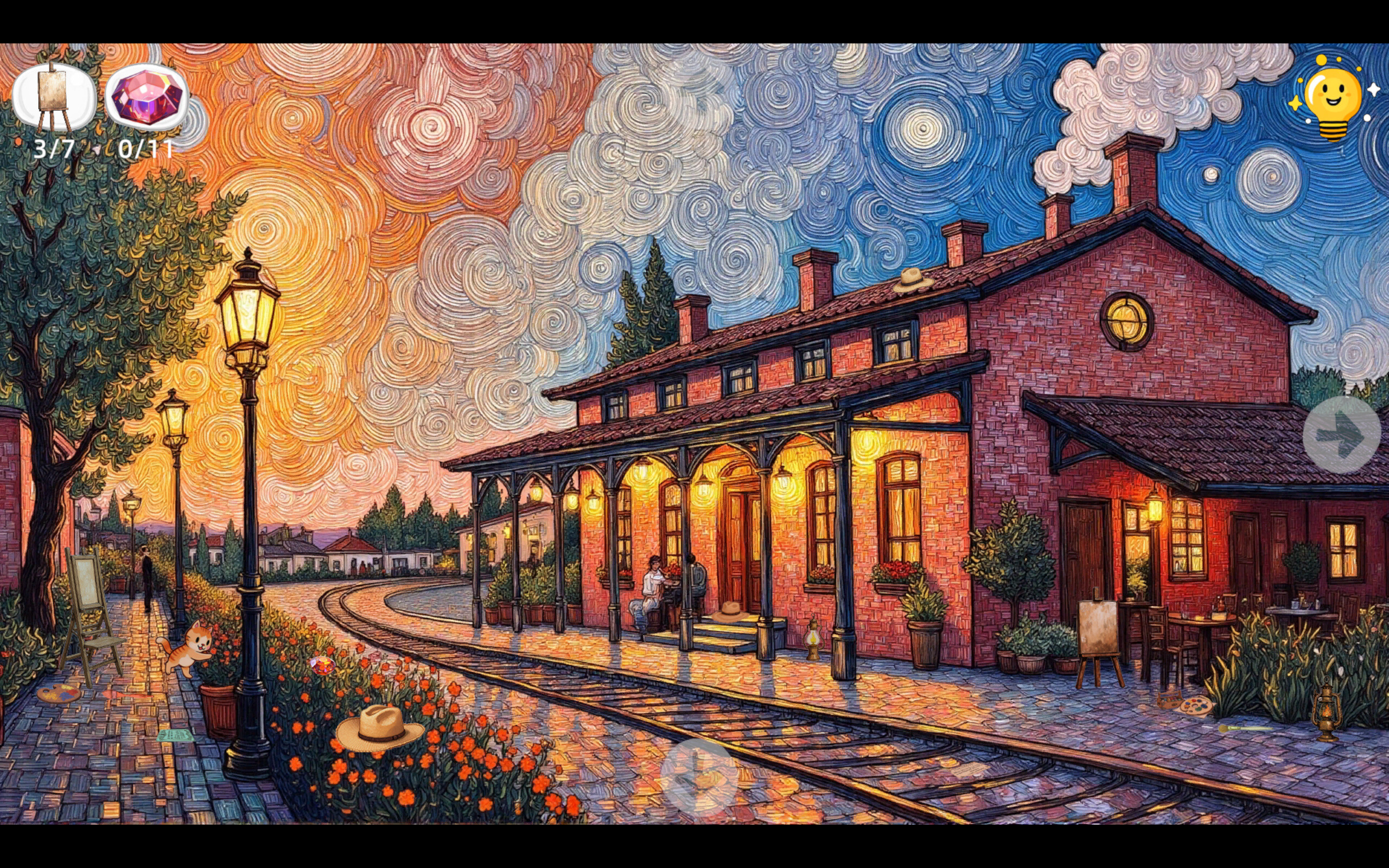 Meow Time Machine: VAN GOGH screenshot 4