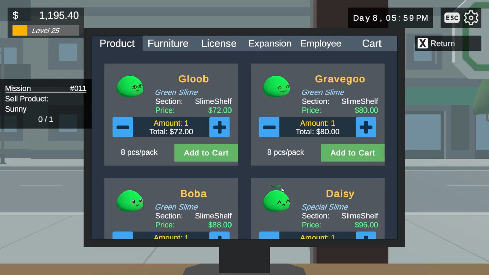 Slime Store Simulator screenshot 3