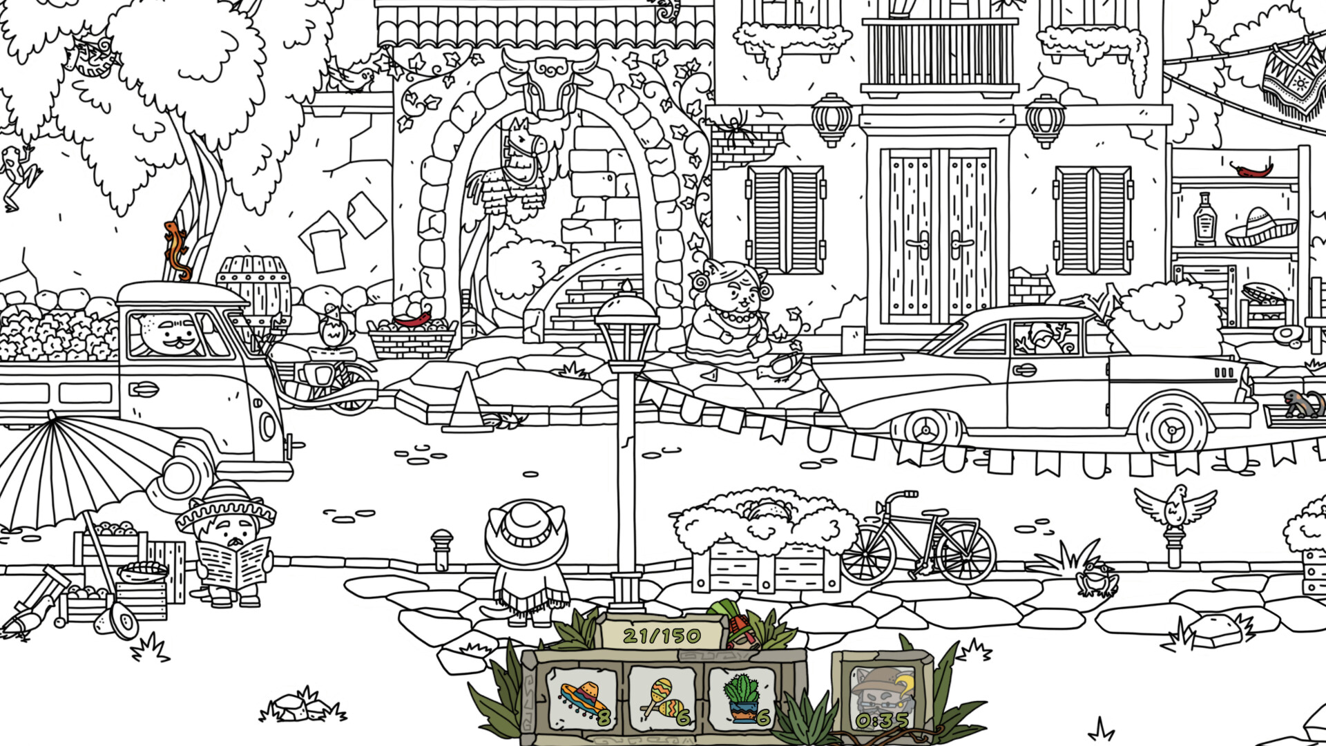 FIND ALL 8: The road to the Maya screenshot 5