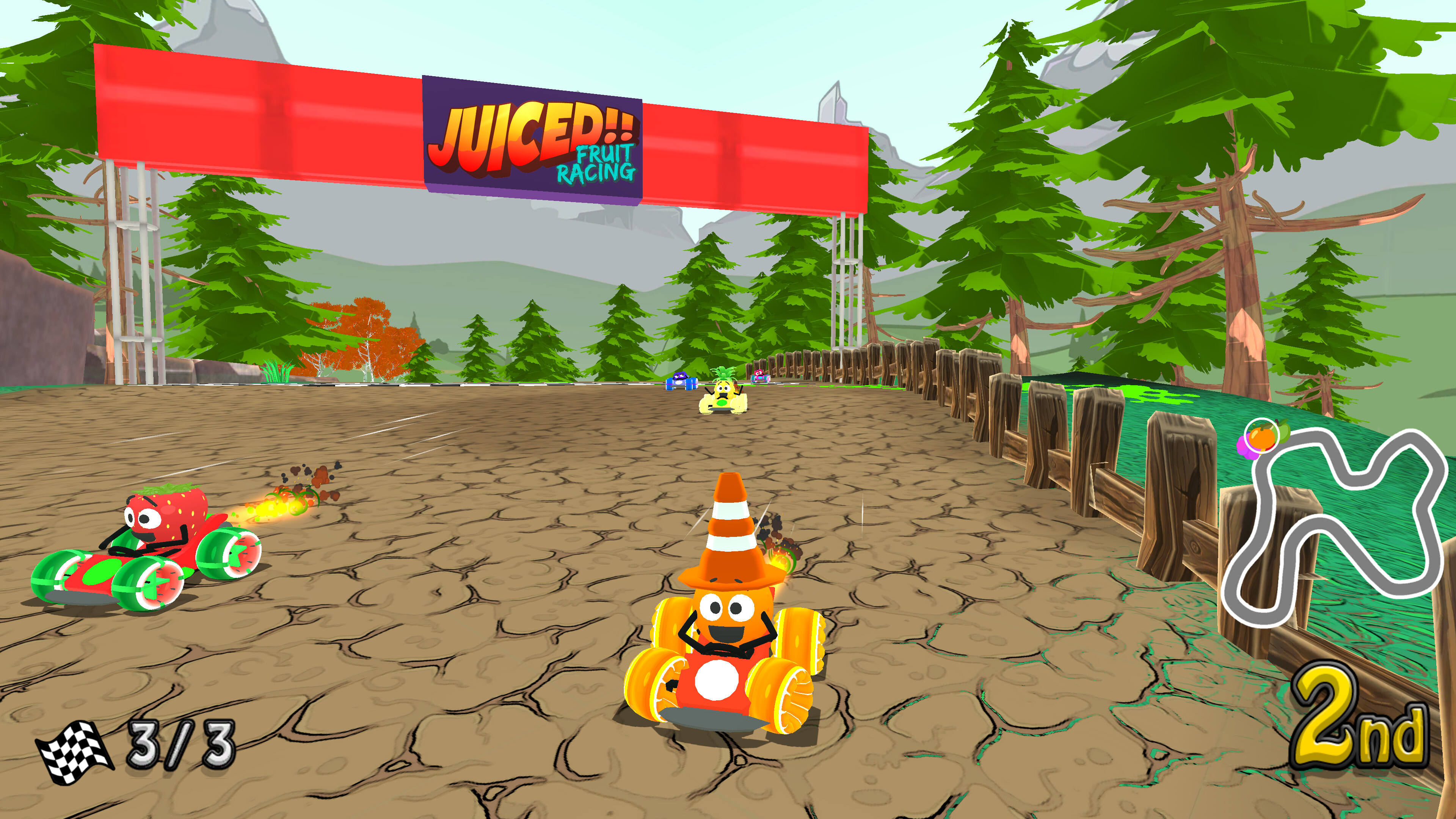 Juiced Fruit Racing screenshot 8