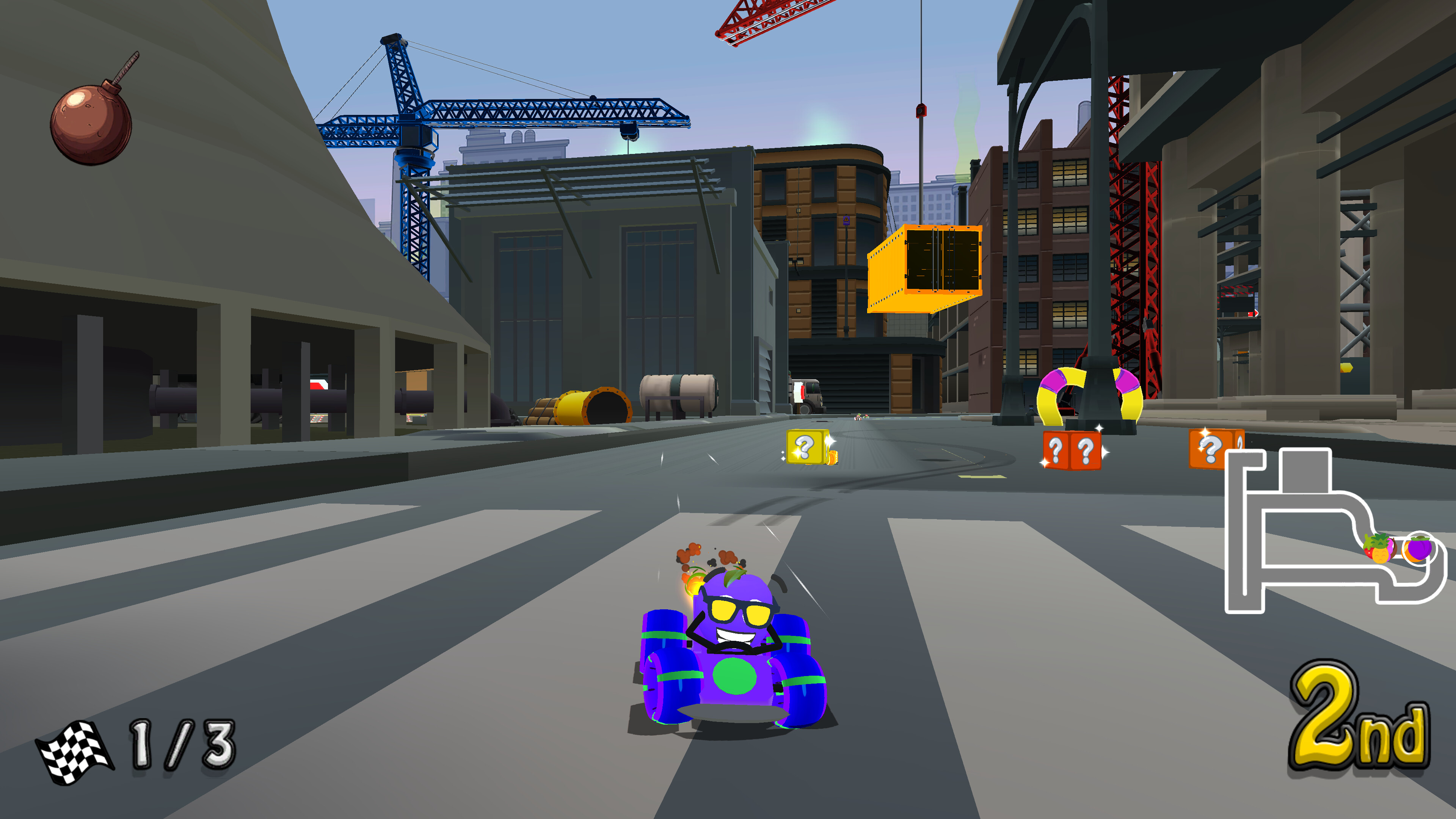 Juiced Fruit Racing screenshot 1