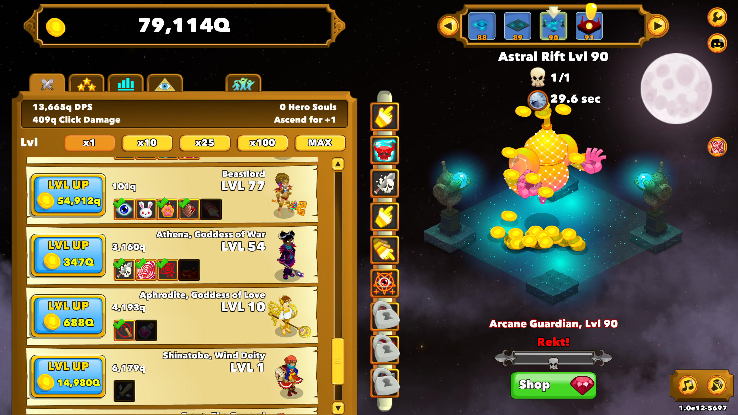 Clicker Heroes screenshot 9