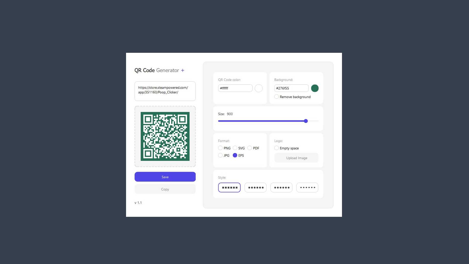 QR Code Generator screenshot 5