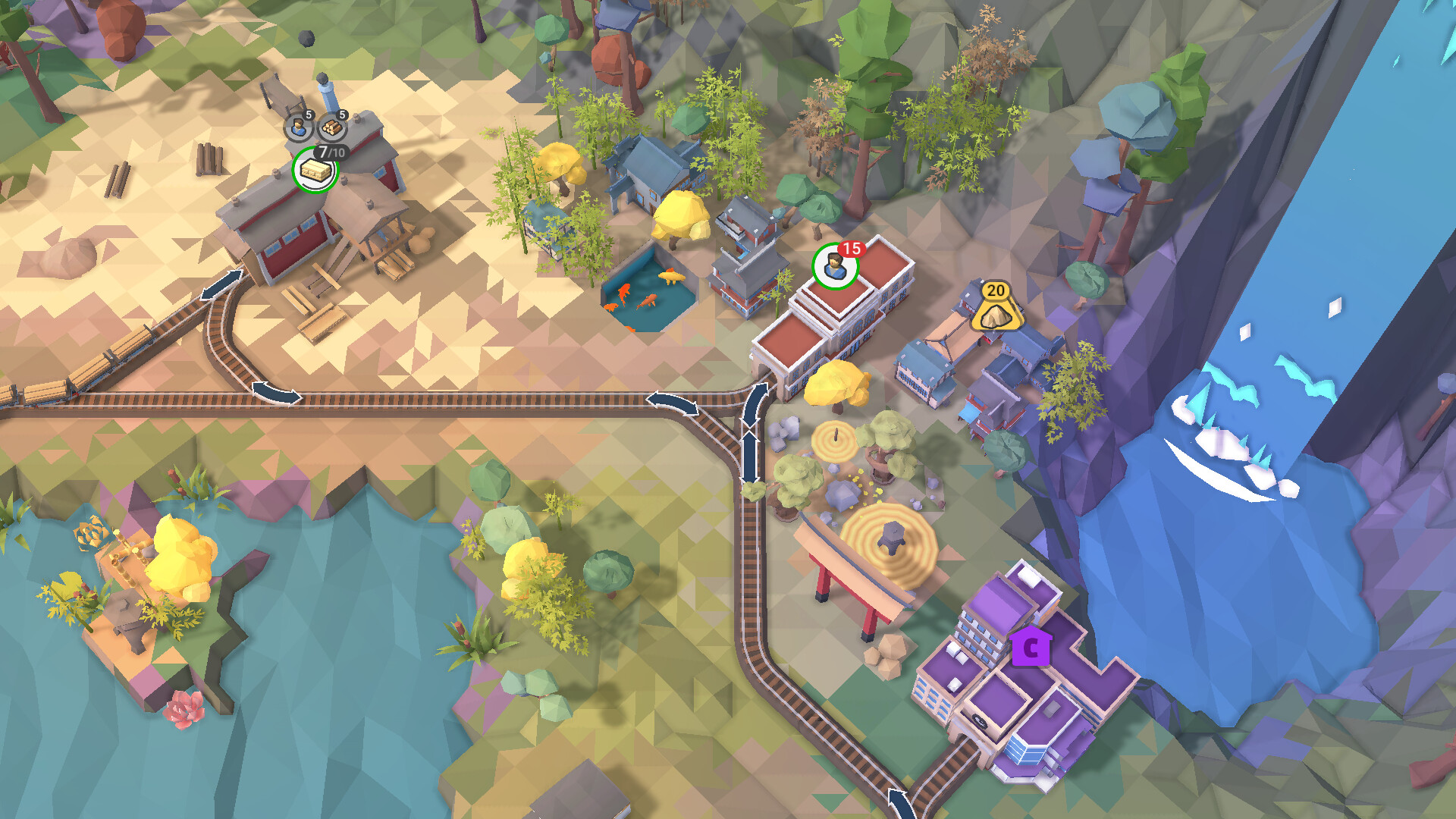 Train Valley 2 - Japanese Trails screenshot 1