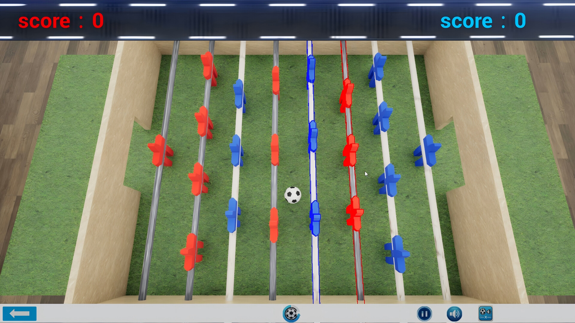 桌上足球 TableSoccer screenshot 1