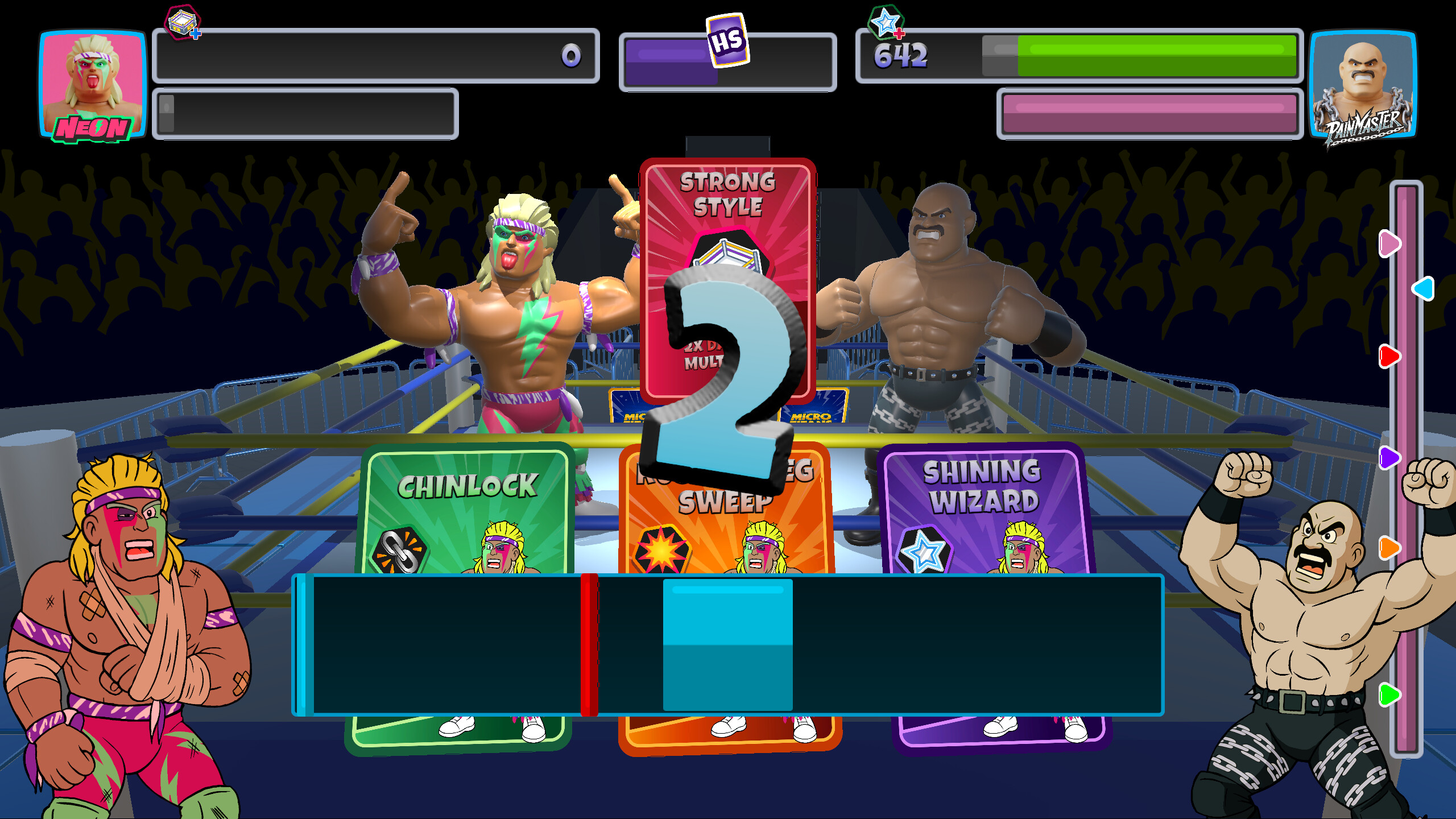 Micro Titans Wrestling screenshot 12