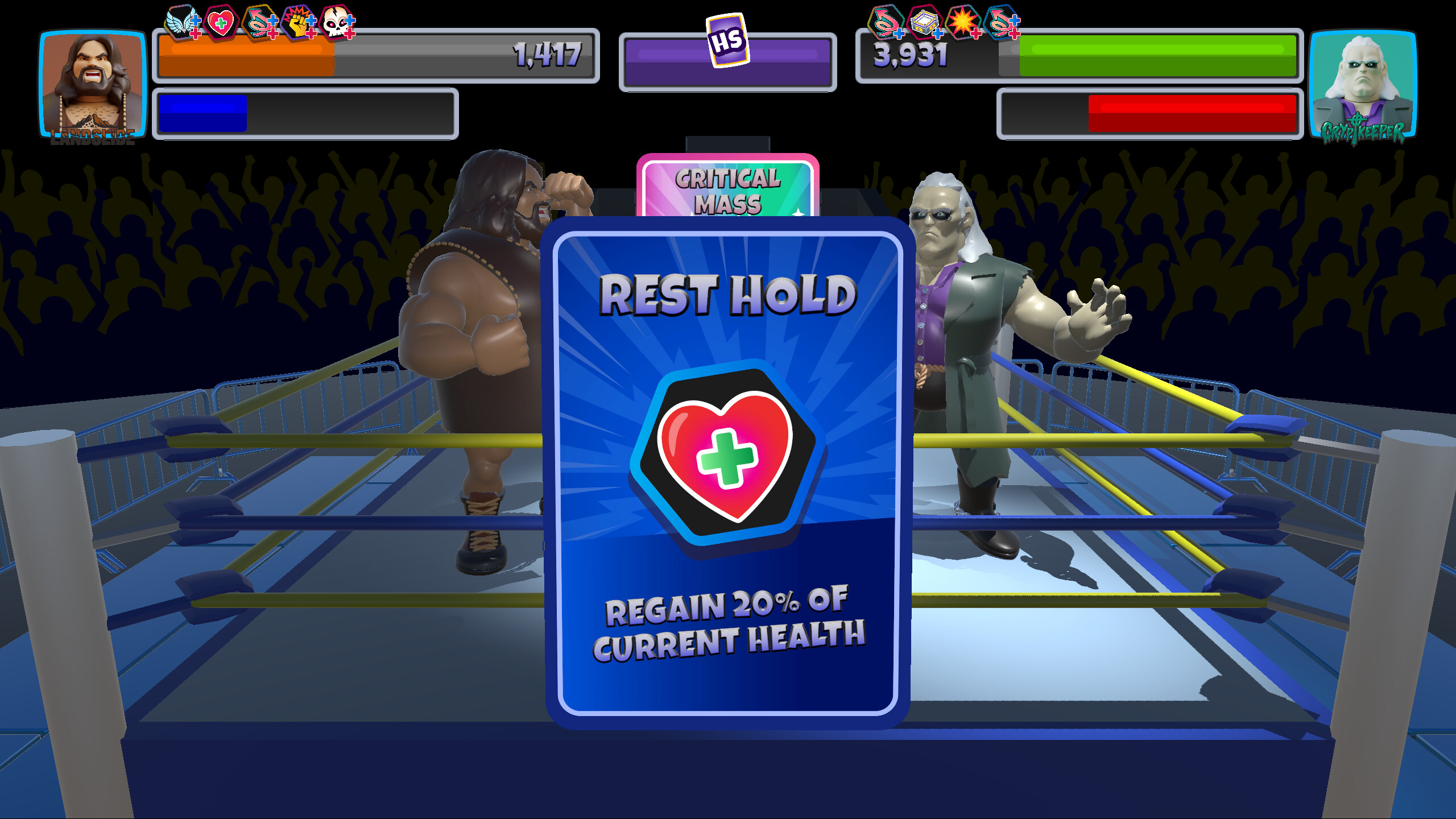 Micro Titans Wrestling screenshot 9