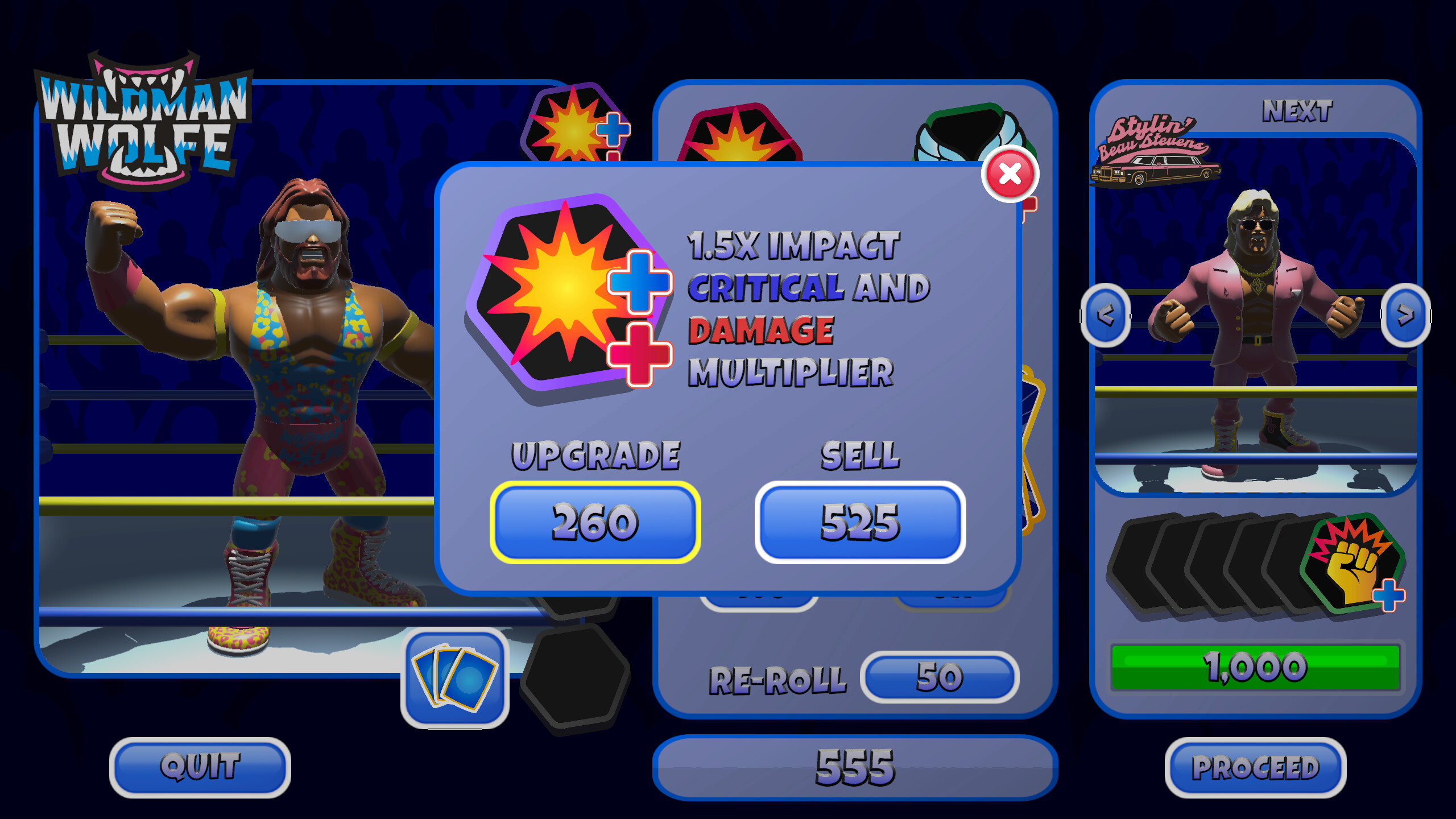 Micro Titans Wrestling screenshot 14