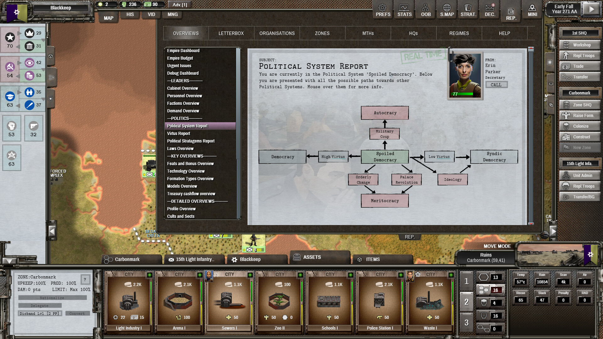 Shadow Empire: Republica screenshot 2