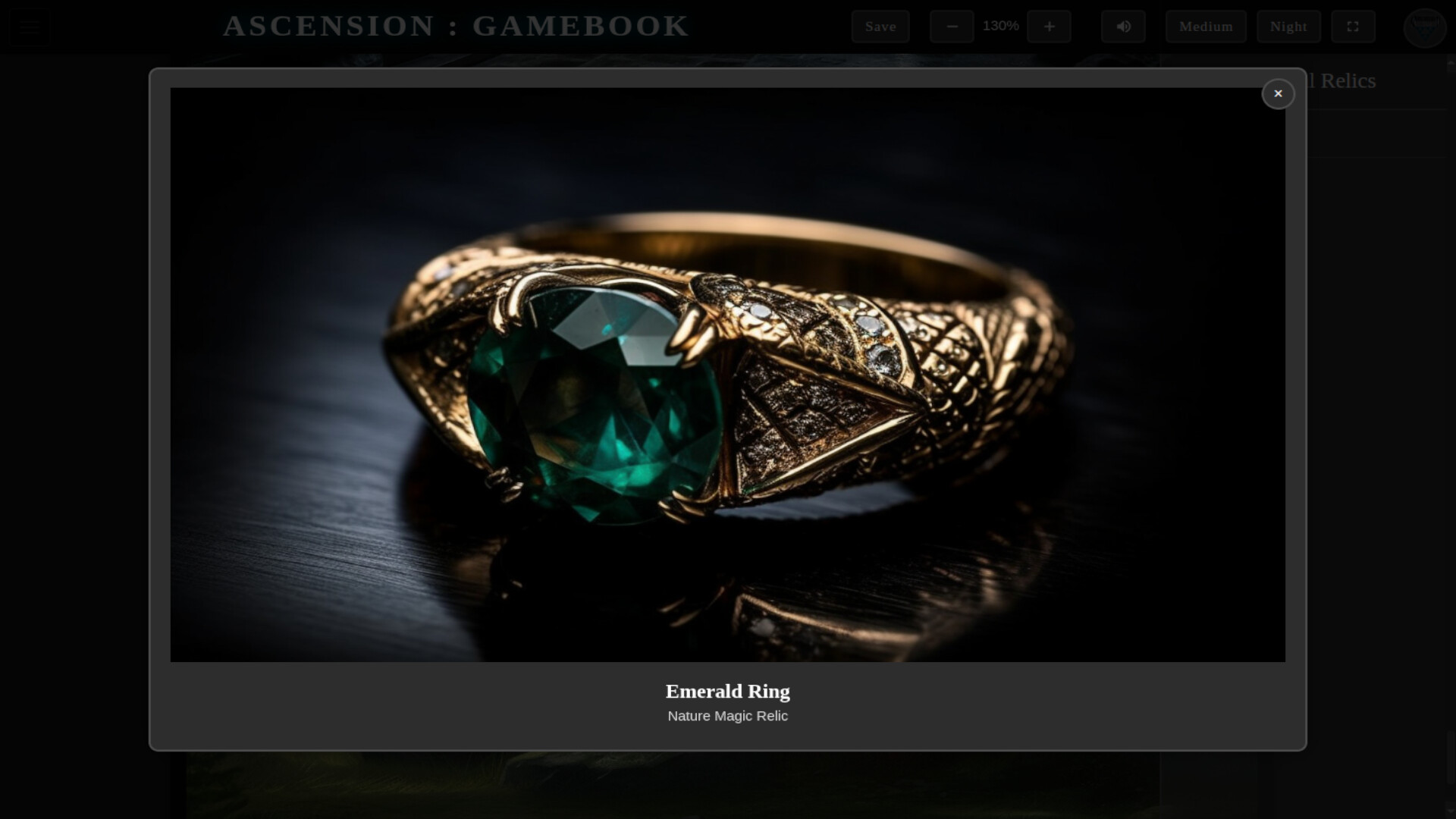 Ascension Gamebook screenshot 2