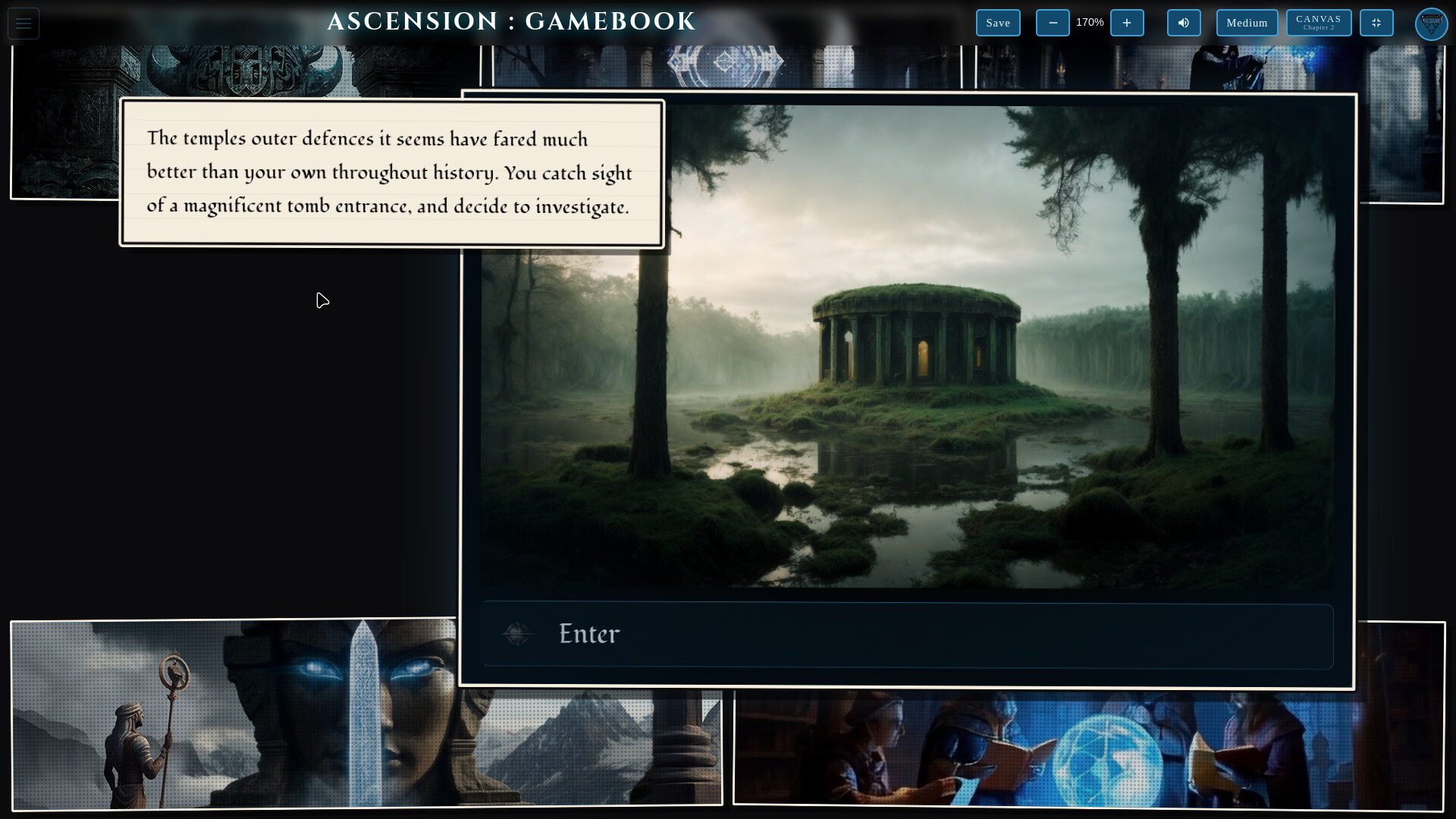 Ascension Gamebook screenshot 1