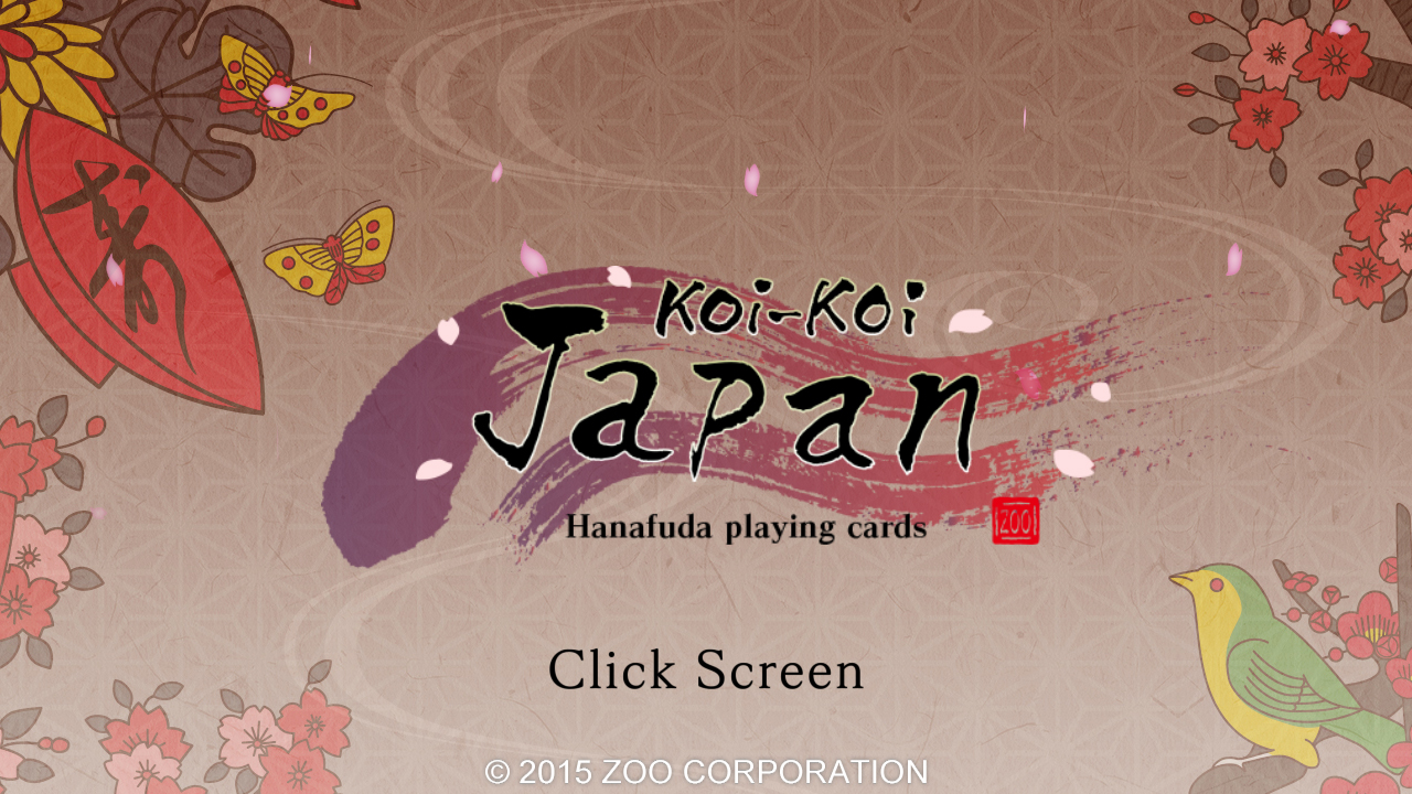 Koi-Koi Japan [Hanafuda playing cards] screenshot 1