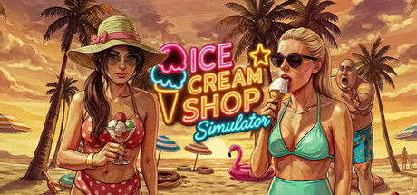 Ice Cream Shop Simulator — Steam header
