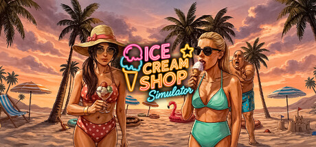 Ice Cream Shop Simulator — Steam header