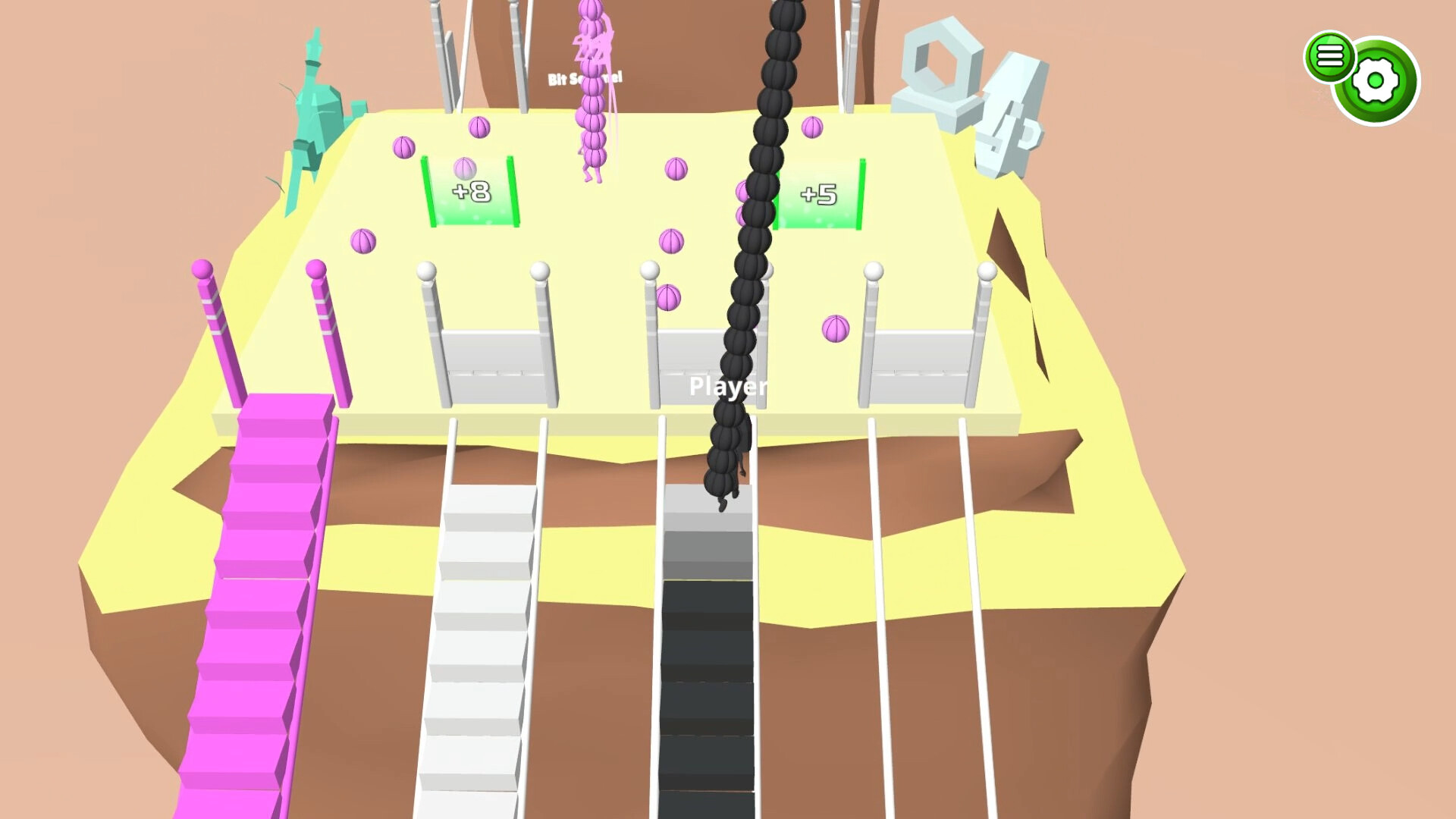 Bridge Race: Medieval screenshot 2