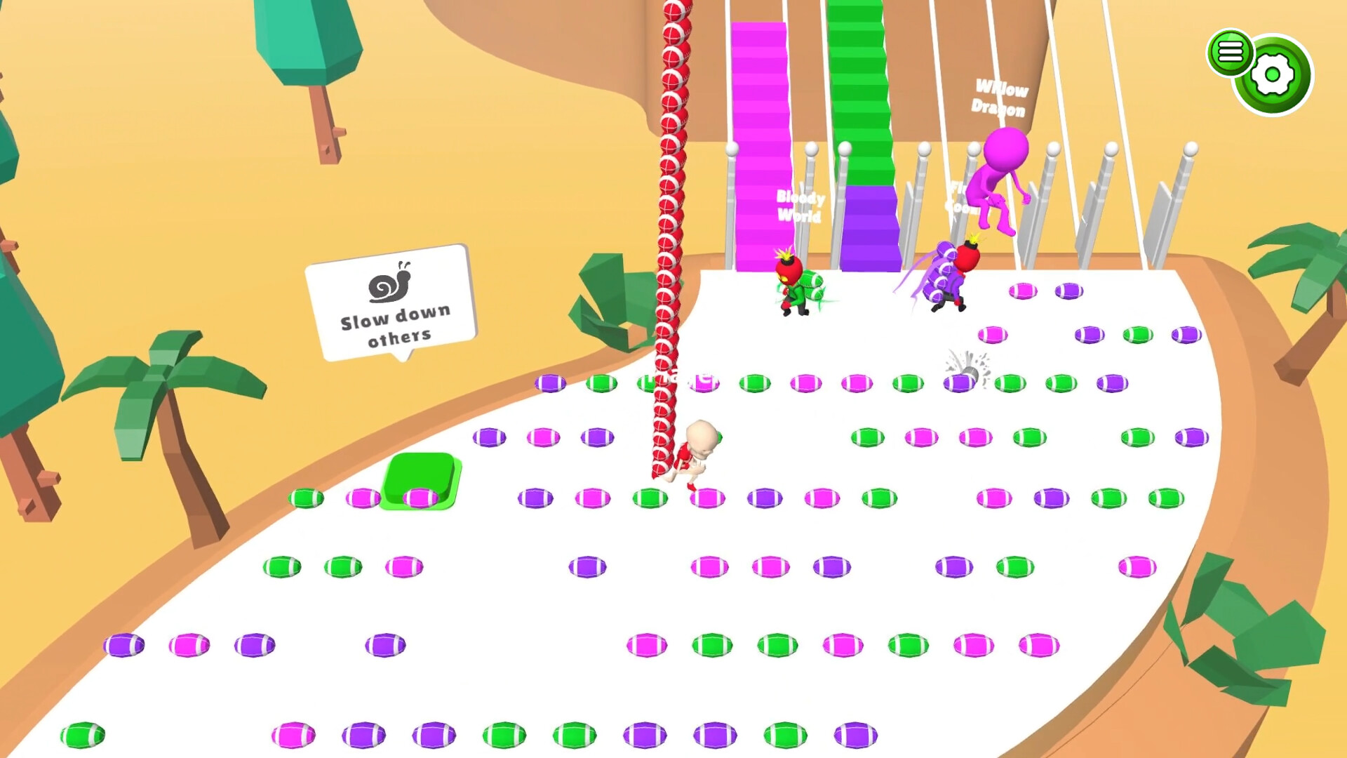 Bridge Race: Spooky screenshot 2