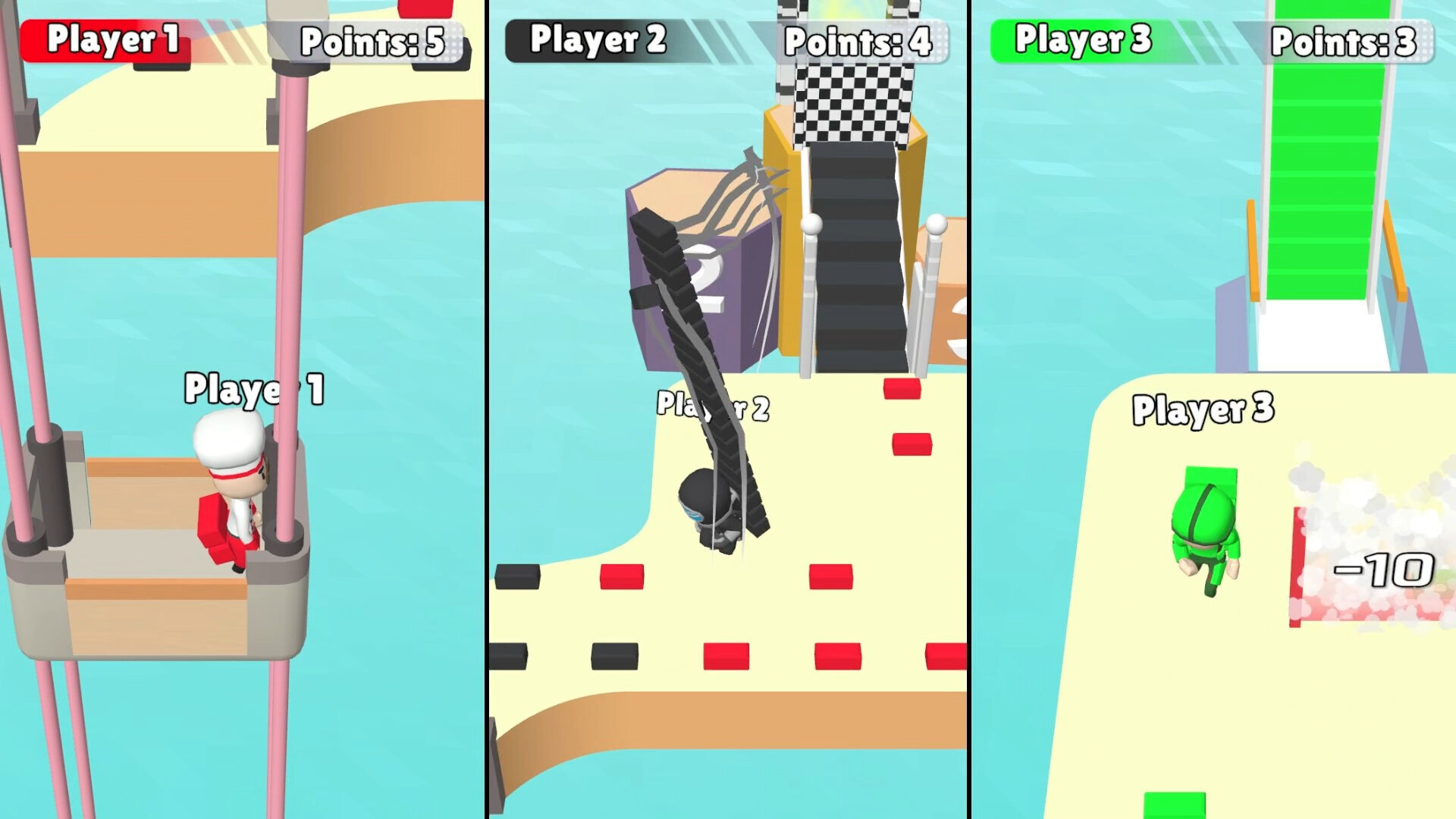 Bridge Race: Busy screenshot 1