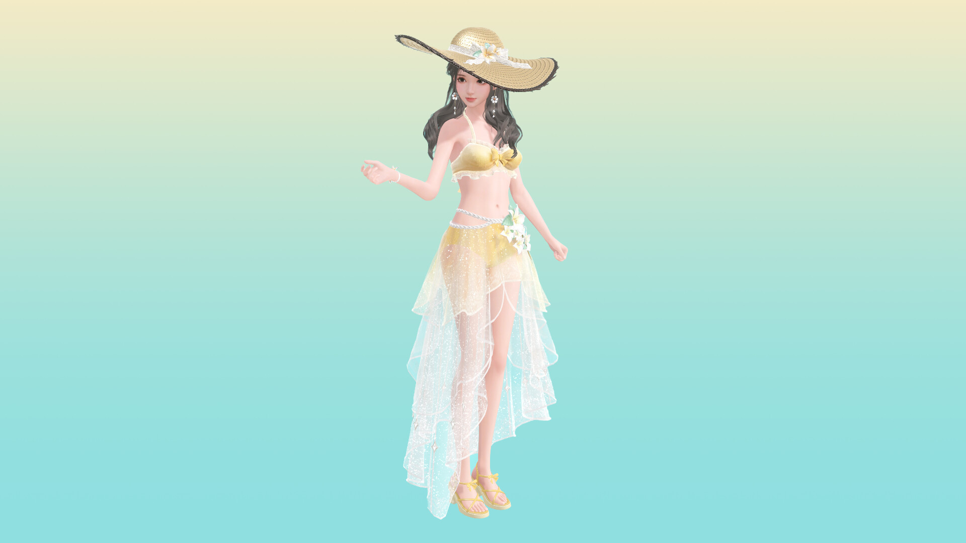 桌面精灵—夏日服装拓展包：热海沙滩 screenshot 6