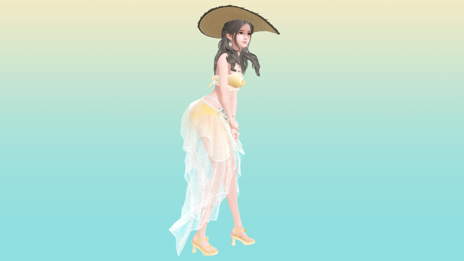 桌面精灵—夏日服装拓展包：热海沙滩 screenshot 3