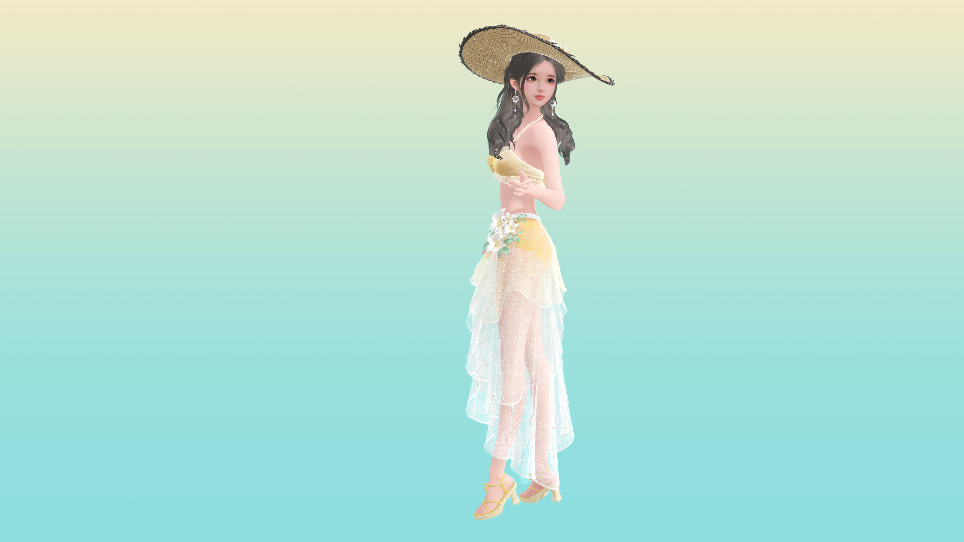 桌面精灵—夏日服装拓展包：热海沙滩 screenshot 5