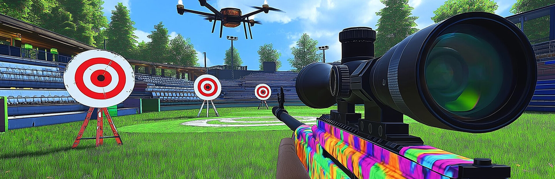 Gun Shooting Range Aim Master