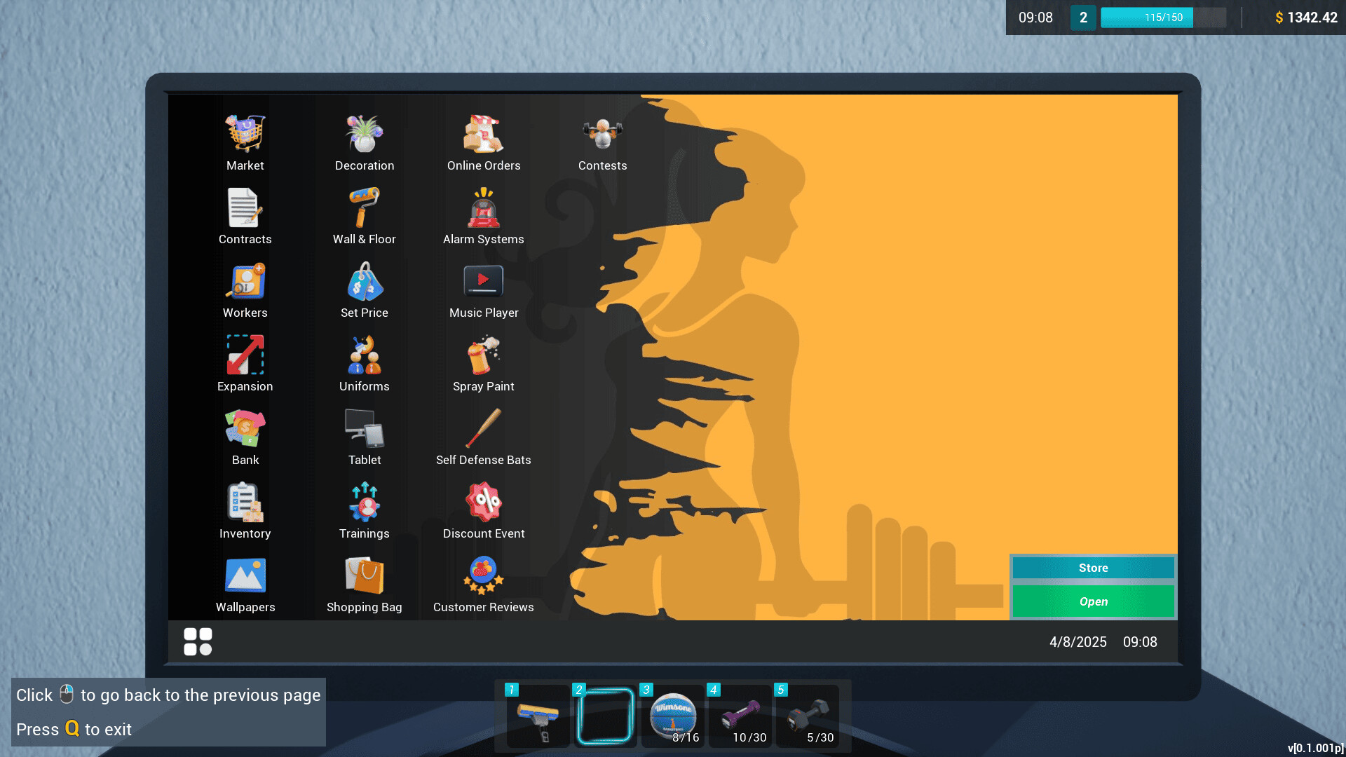 体育用品商店/Sporting Goods Shop 截图 1