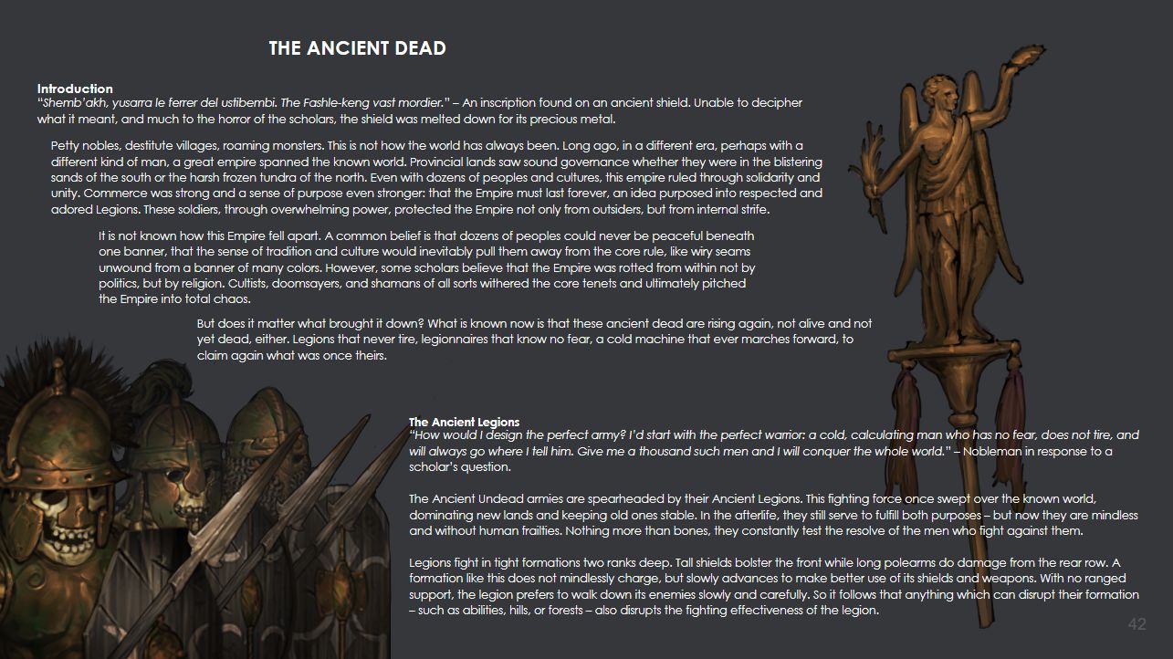 Battle Brothers - Digital Lore Book screenshot 2