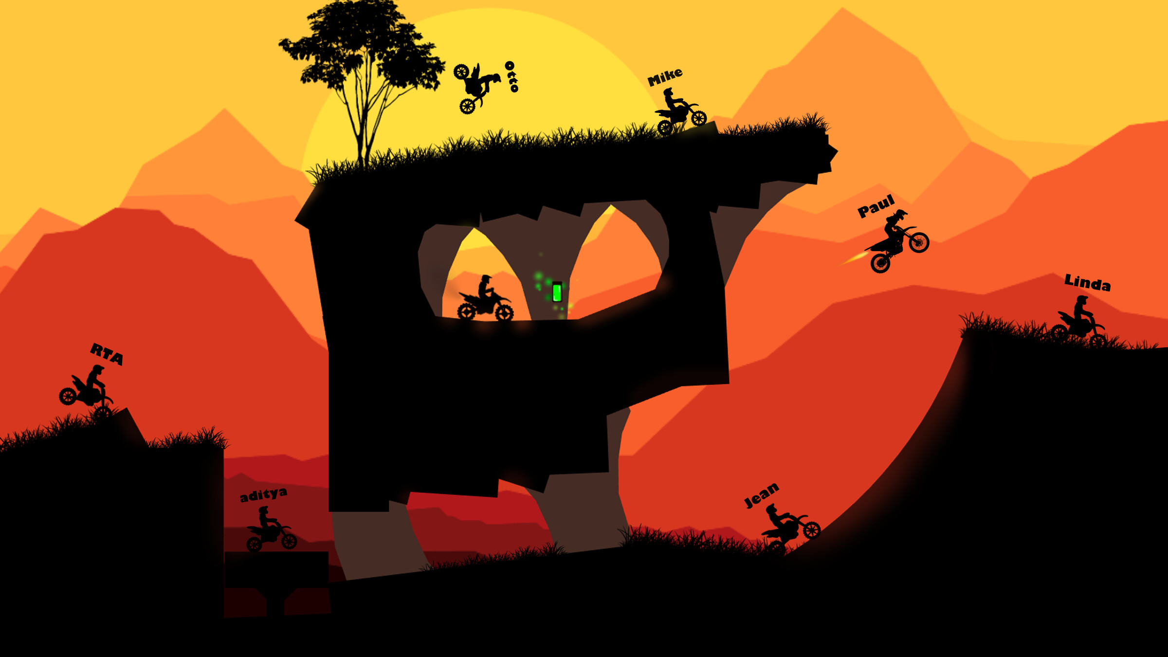 Sunset Racer screenshot 1