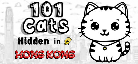 101 Cats Hidden in Hong Kong Cover Image