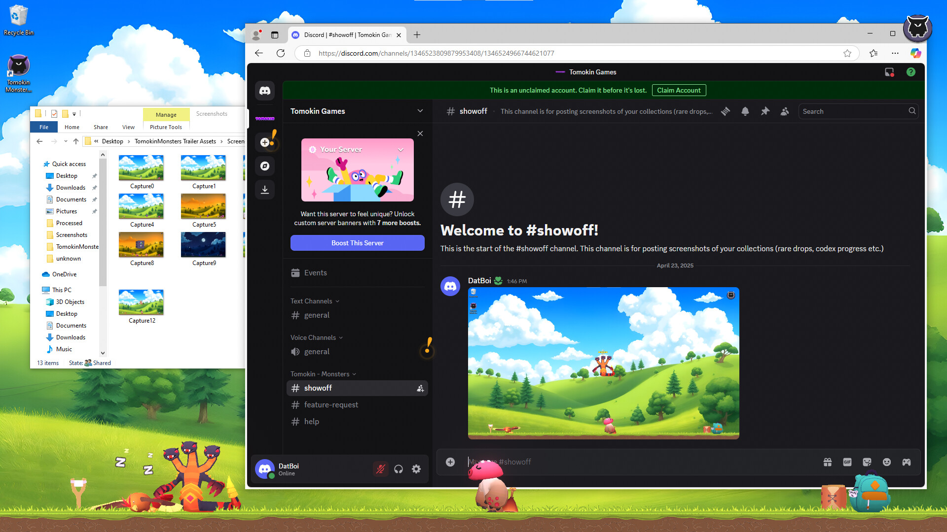 Tomokin Monsters screenshot 8