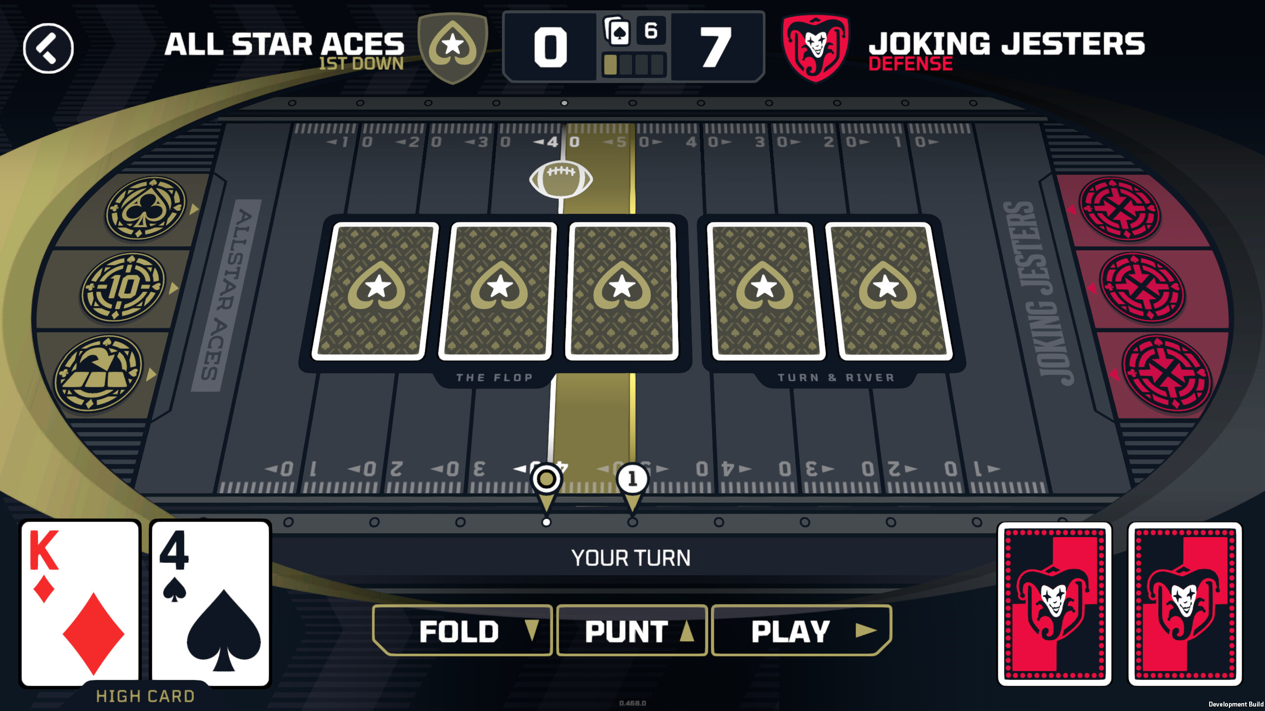 Touchdown Poker screenshot 3