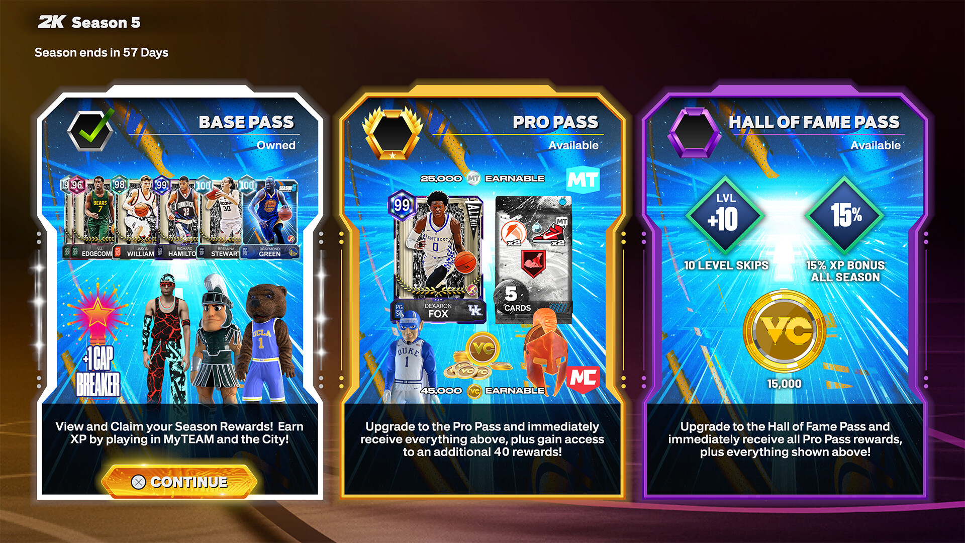 NBA 2K26 Pro Pass: Season 5 screenshot 1