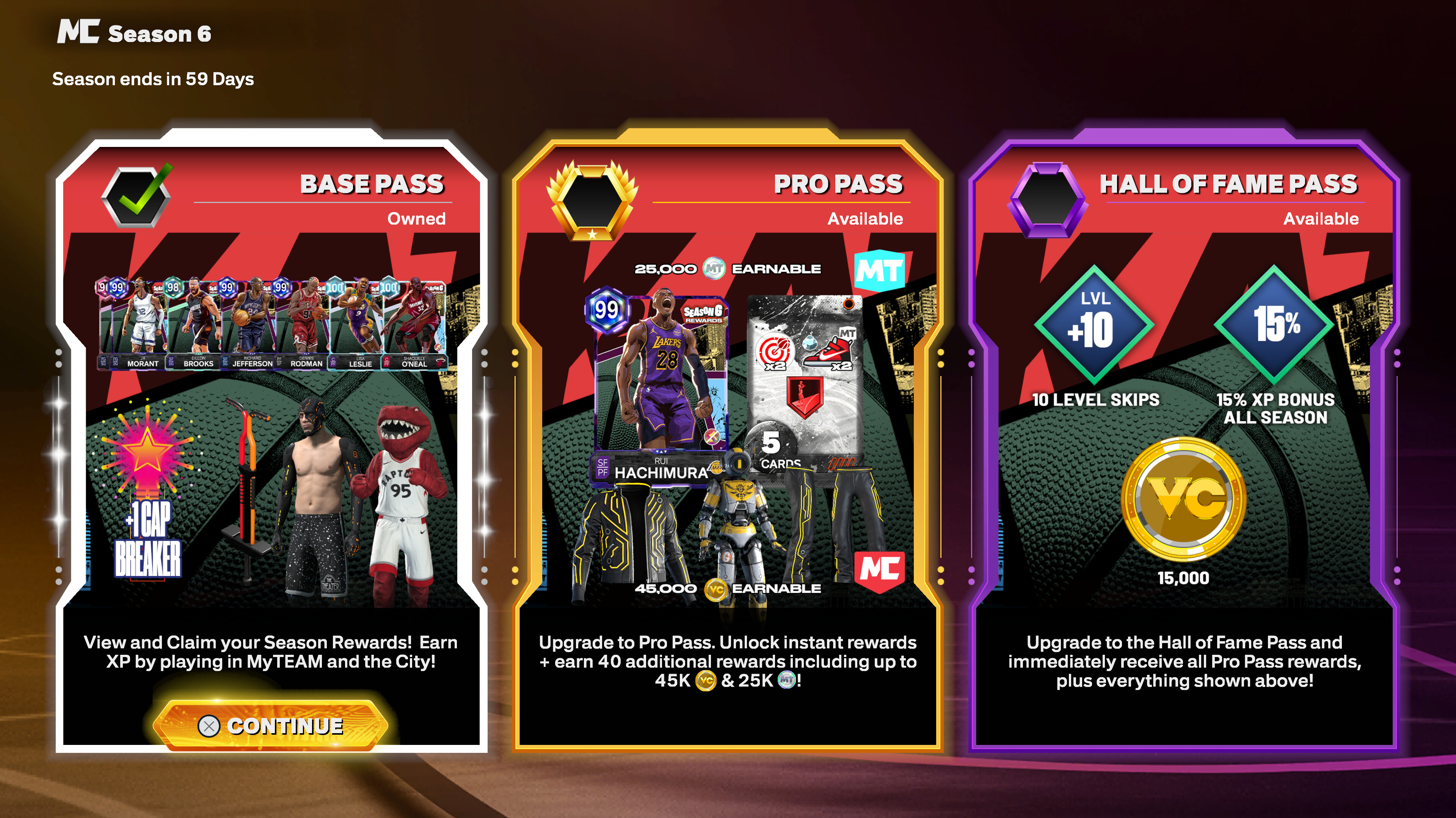 NBA 2K26 Pro Pass: Season 6 screenshot 1