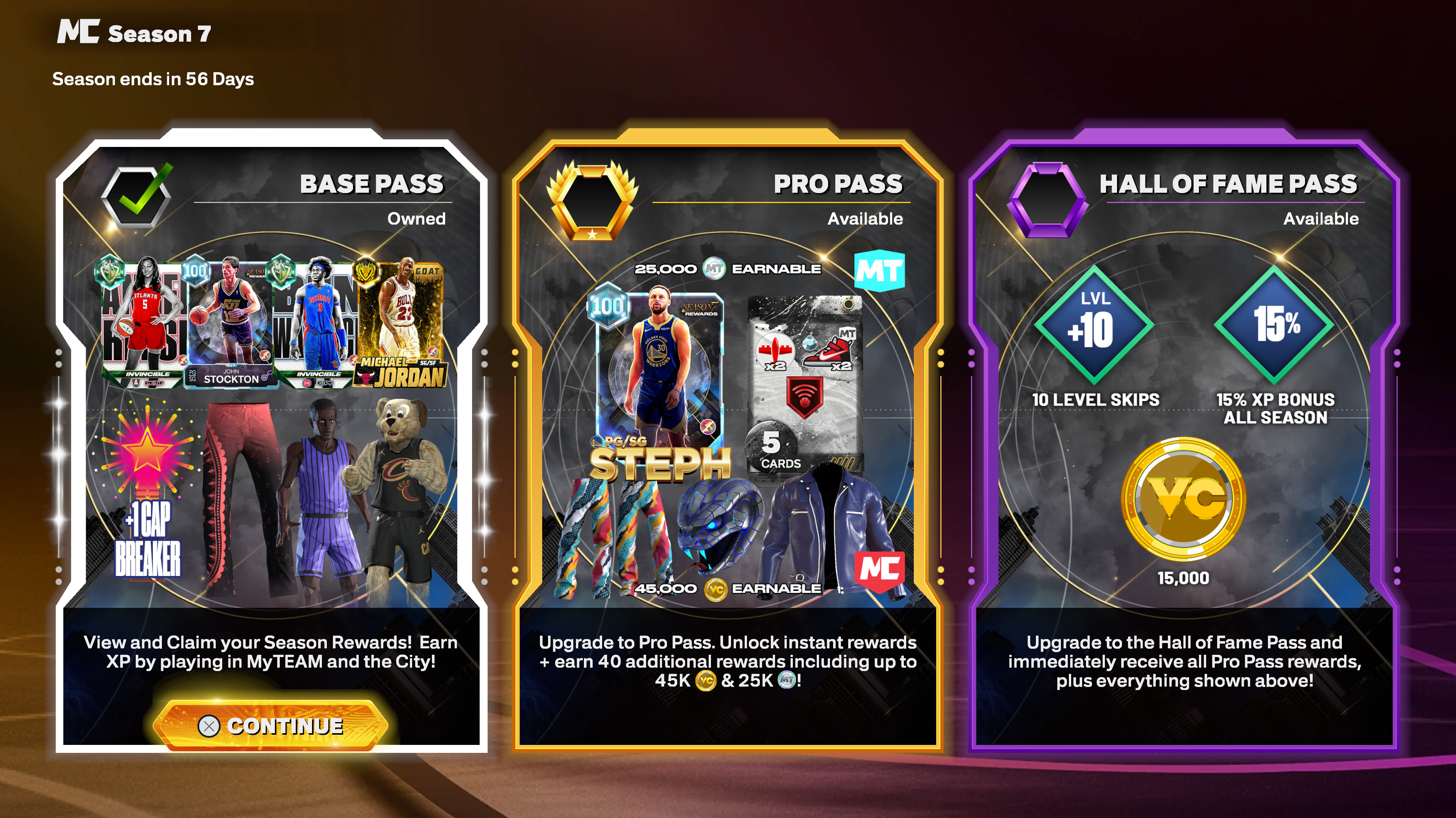 NBA 2K26 Pro Pass: Season 7 screenshot 1