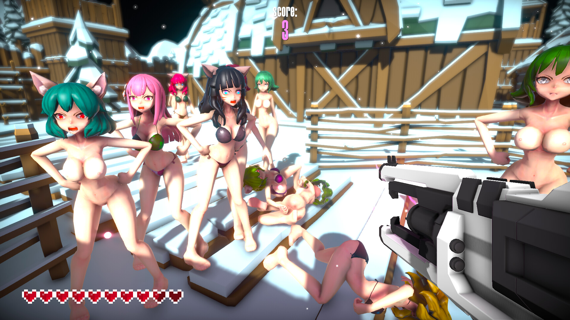 FPS Seduce - HentaI - Map Vikings screenshot 2