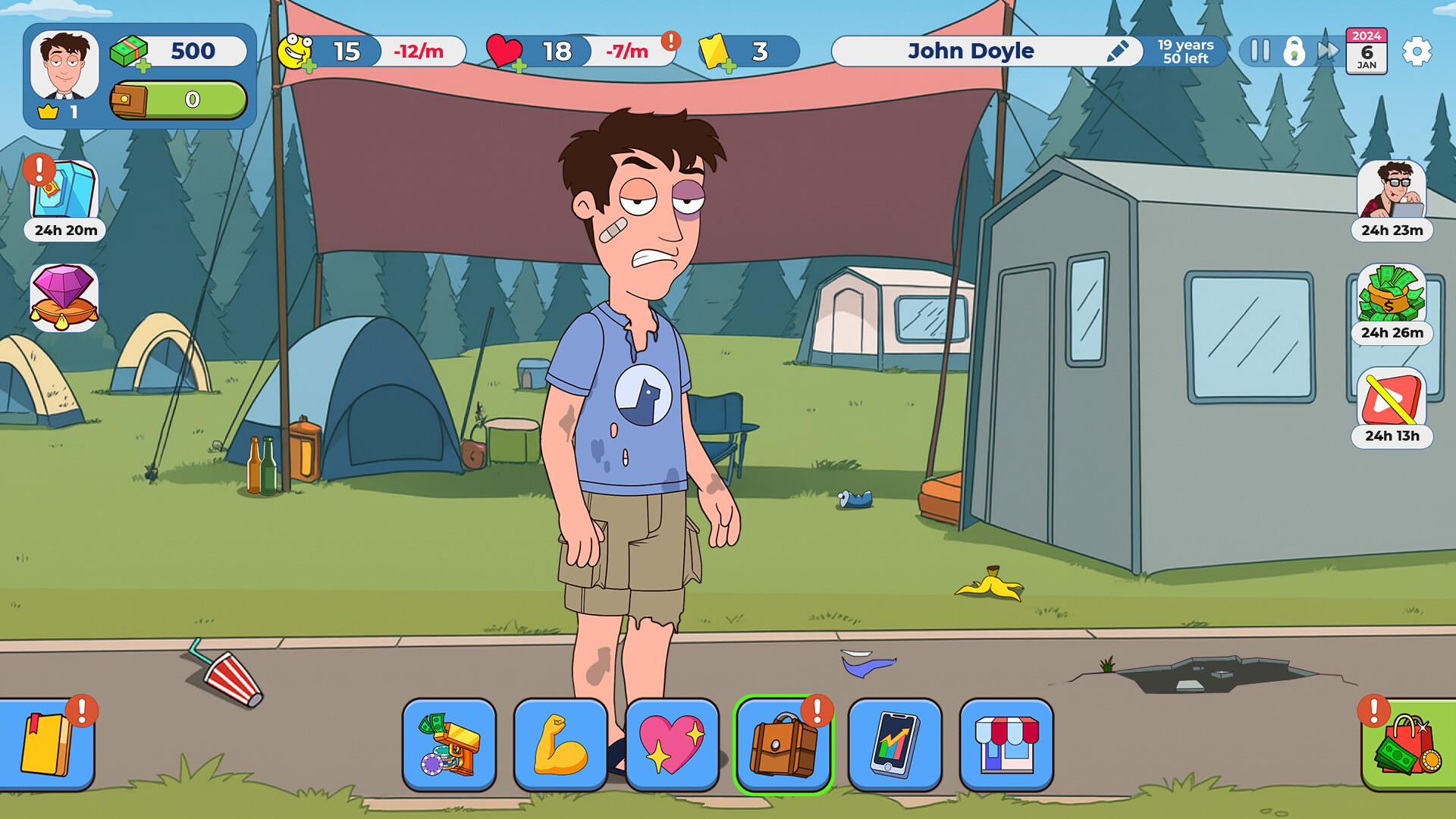 Idle Guy screenshot 2