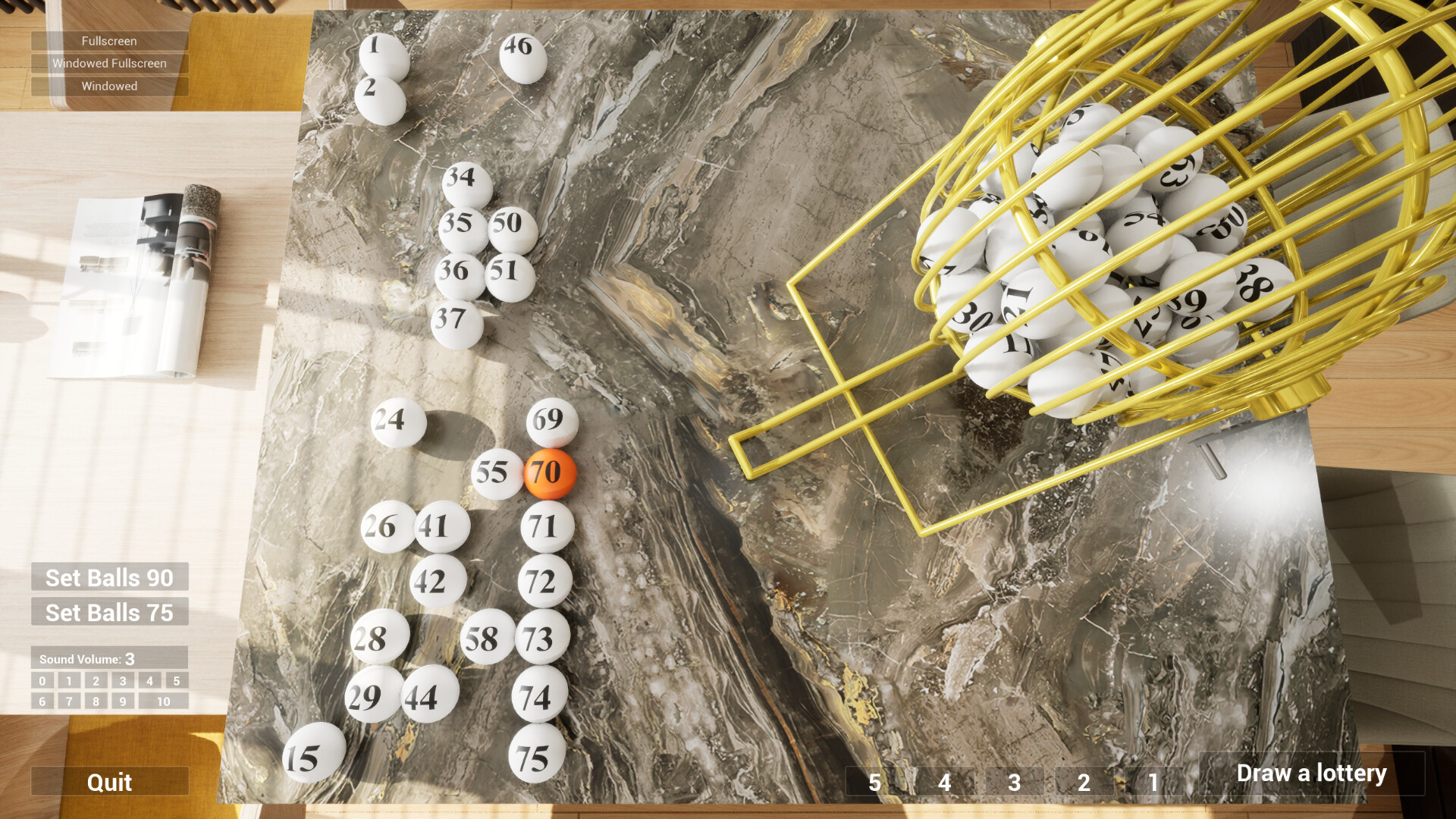 Bingo Machine Full Version screenshot 1