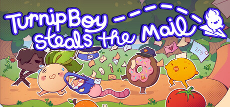 Turnip Boy Steals the Mail — Steam header