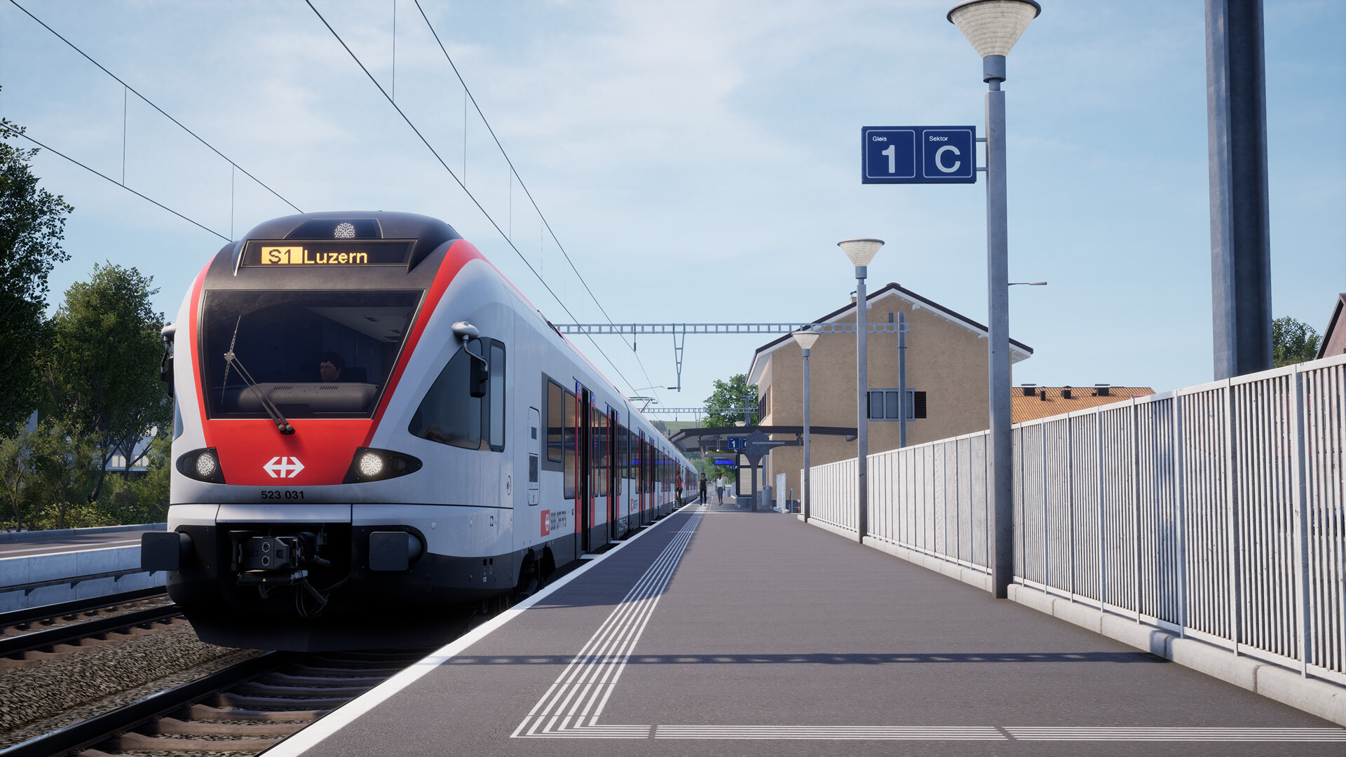 Train Sim World® 6: S-Bahn Zentralschweiz: Luzern - Sursee Route Add-On screenshot 4