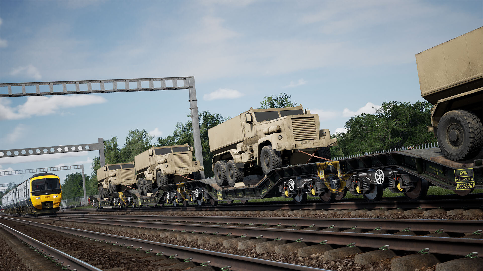 Train Sim World® 6: Cargo Line Vol. 4 - Military screenshot 2