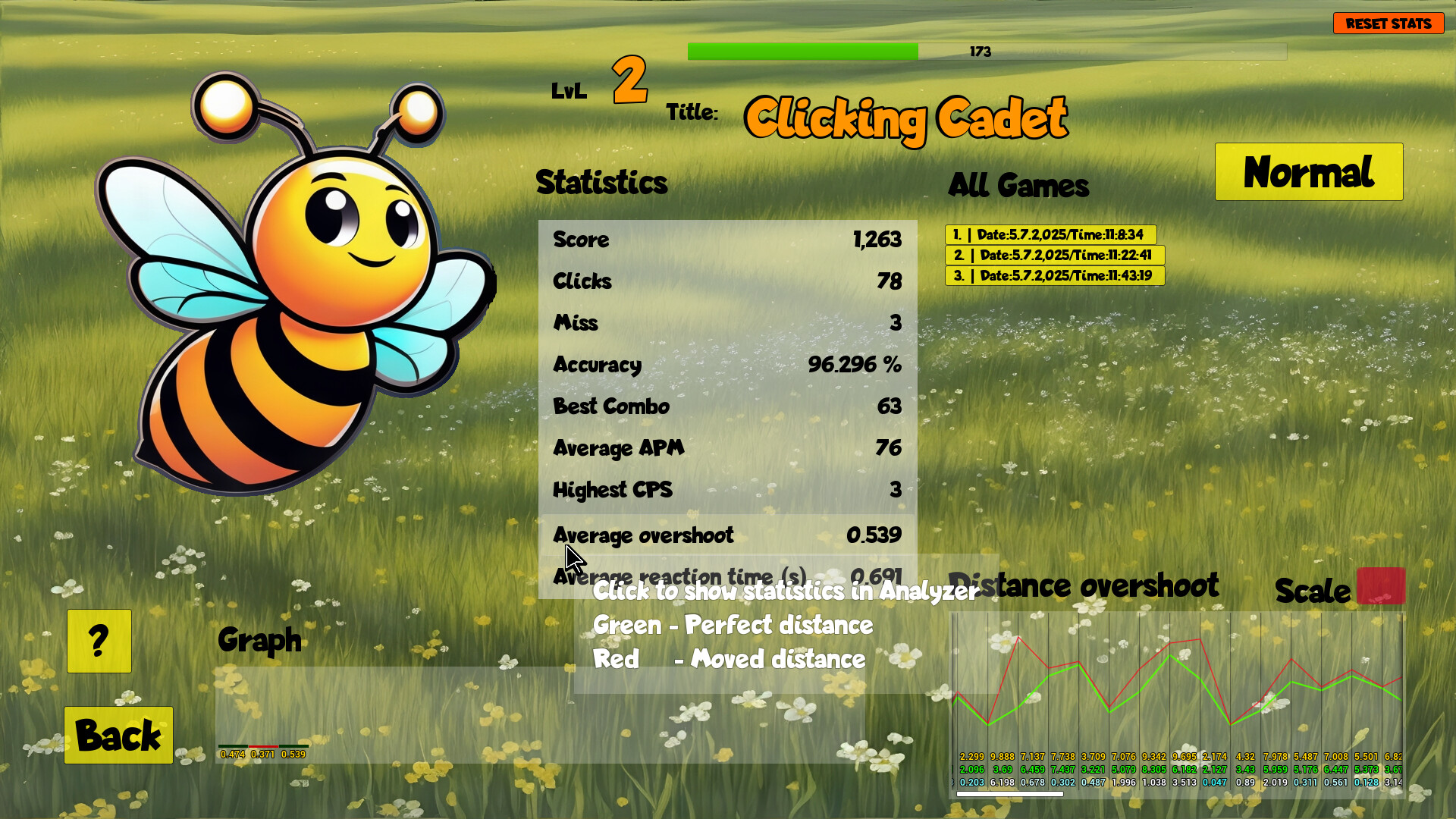 Aim Trainer Bee Pro screenshot 6