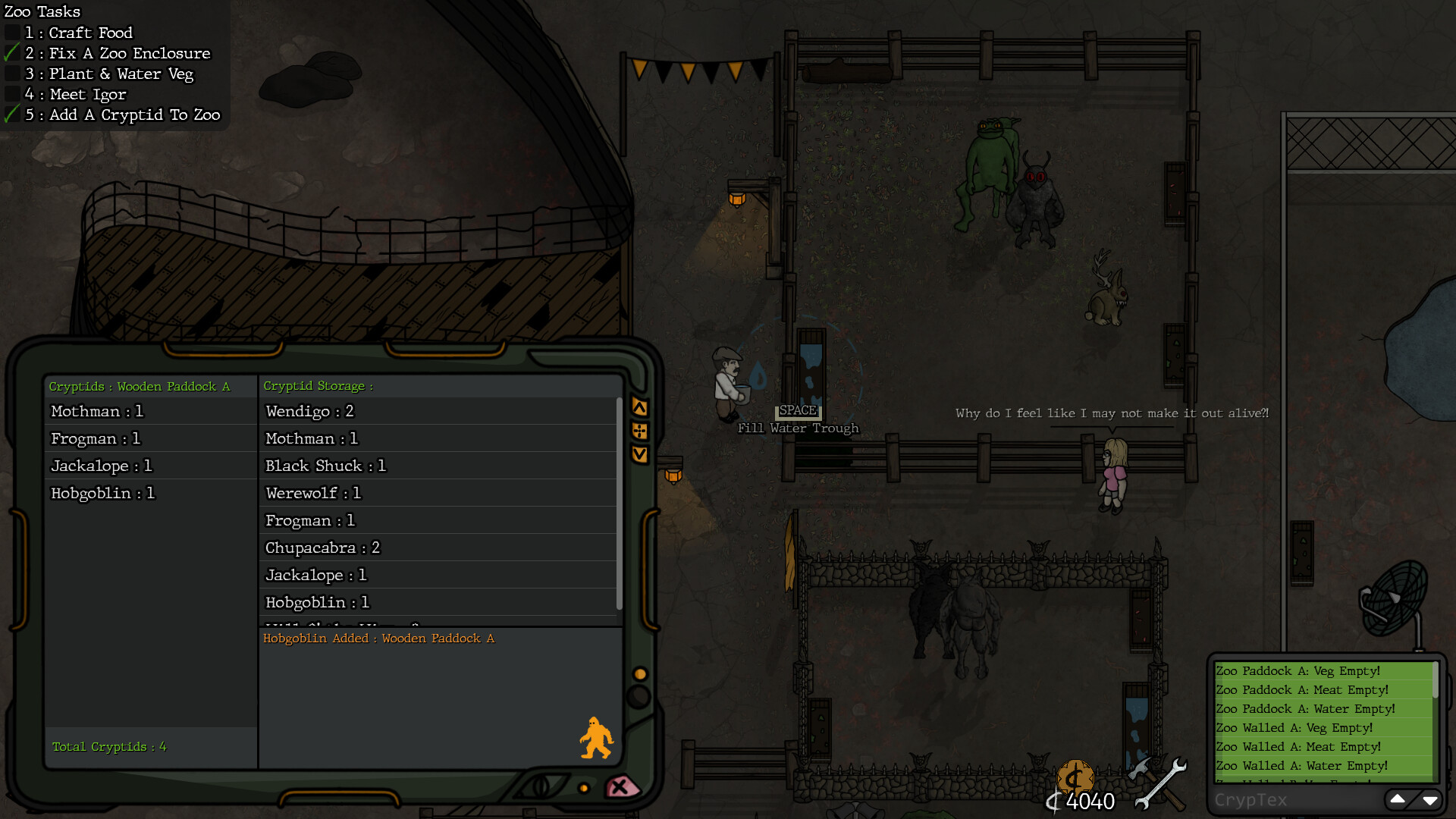 Cryptid Keeper screenshot 6