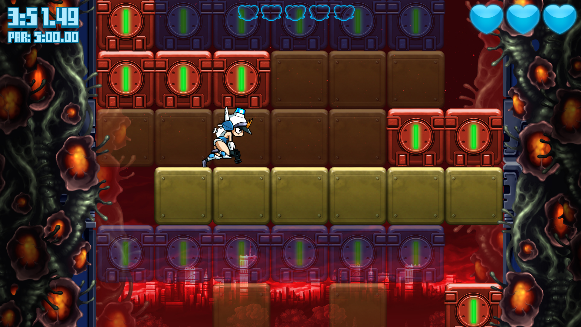 Mighty Switch Force! Hyper Drive Edition screenshot 6