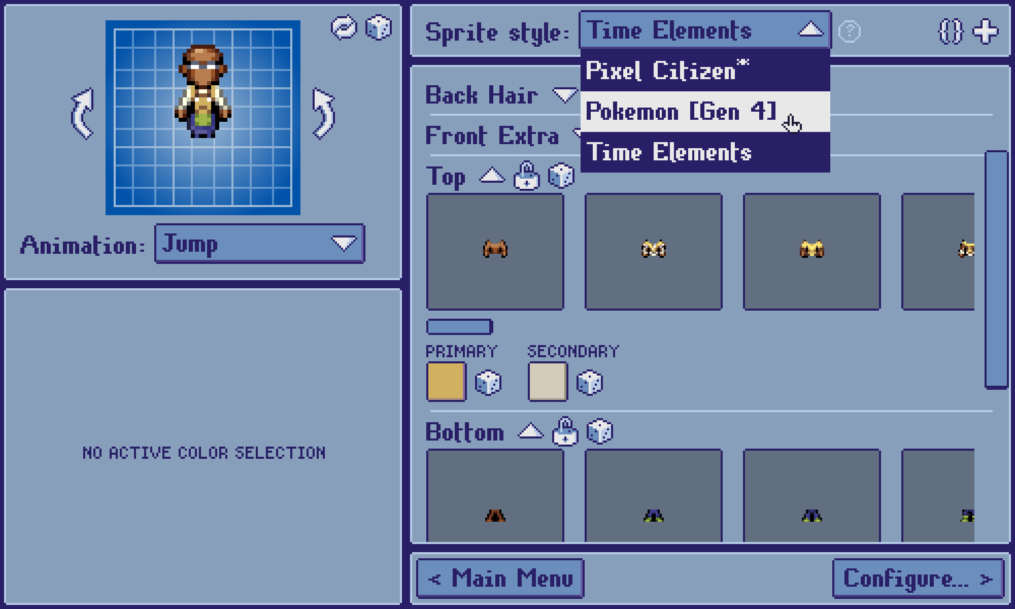 Top Down Sprite Maker screenshot 3