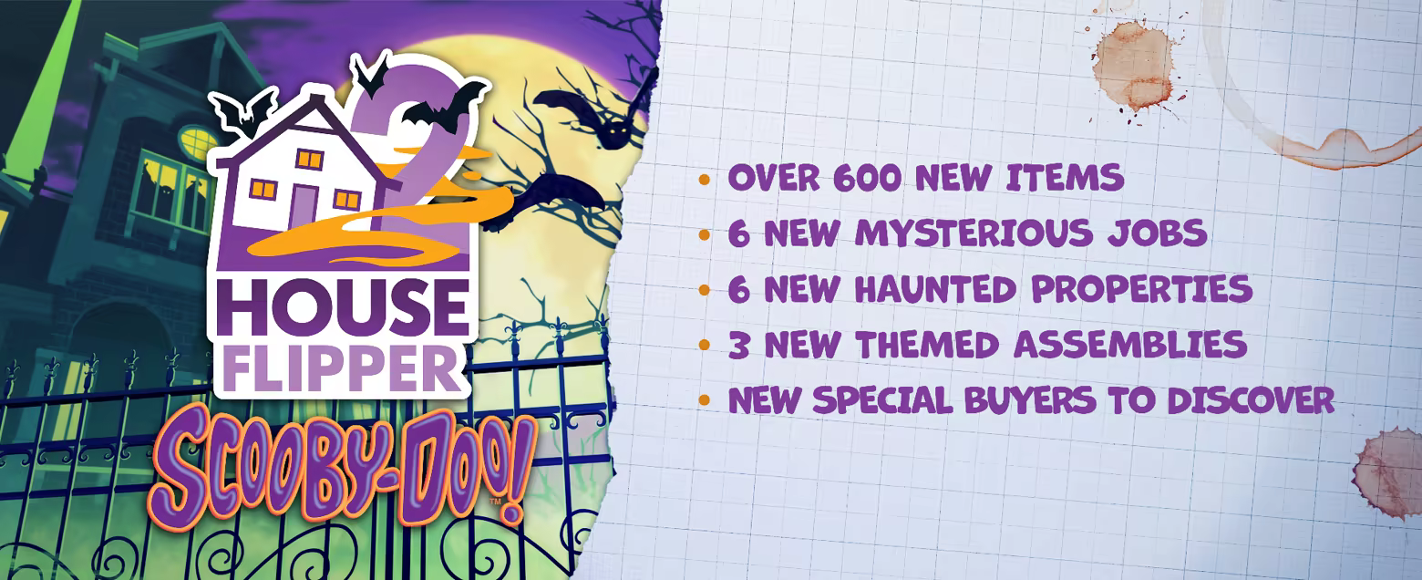 House Flipper 2 - Scooby-Doo DLC